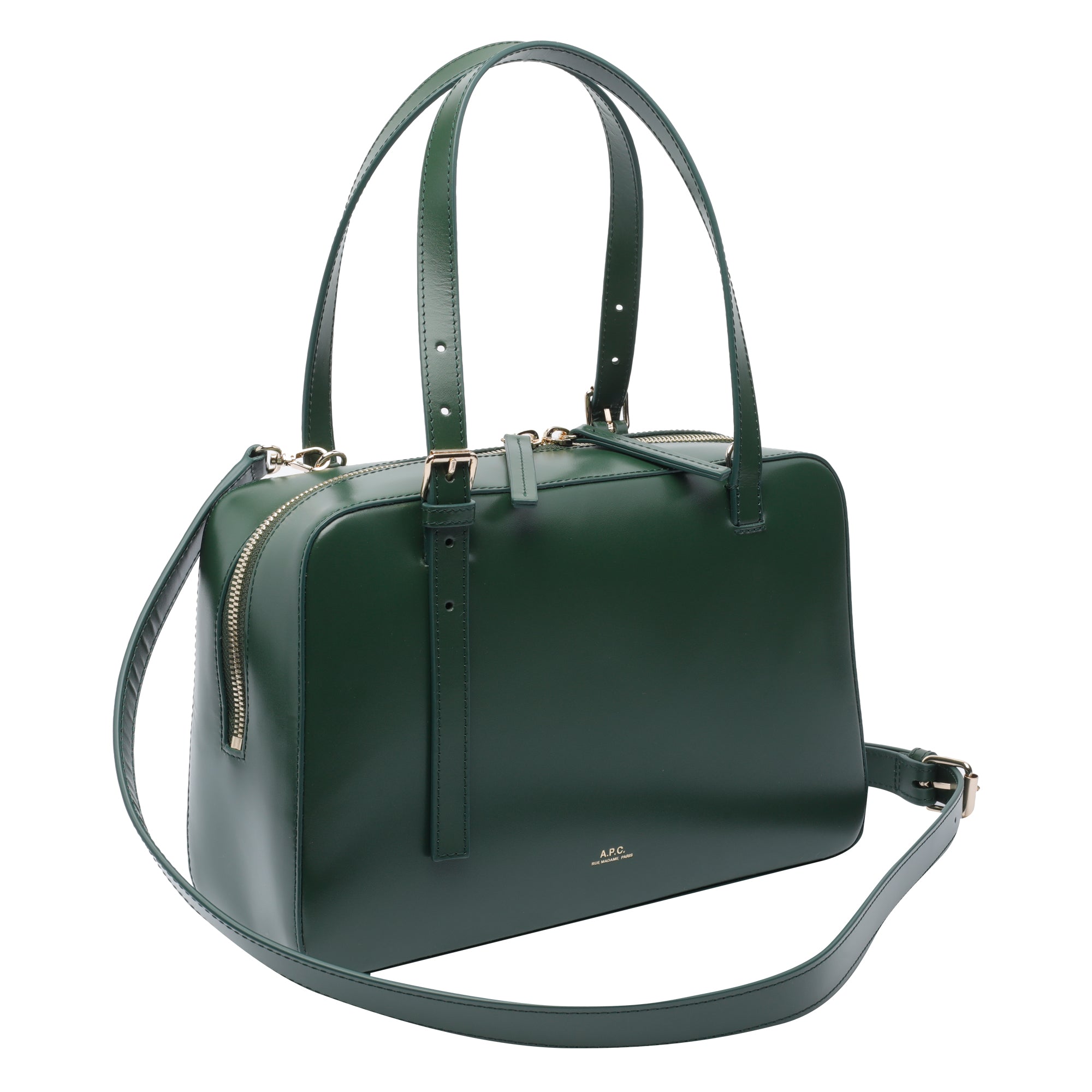 A.p.c. Bags Green Calf Leather