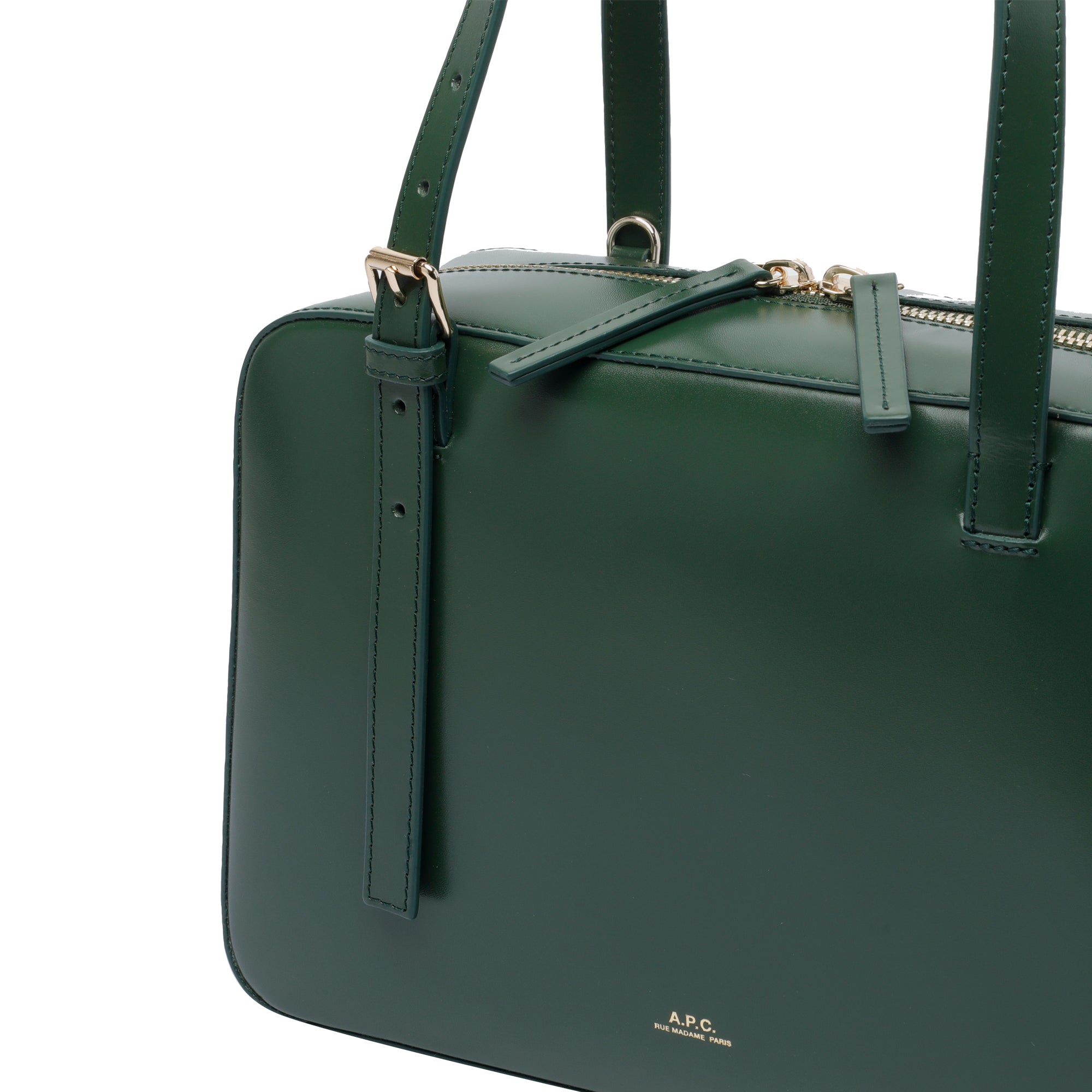 A.p.c. Bags Green Calf Leather