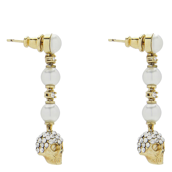 Alexander McQueen Bijoux White Brass