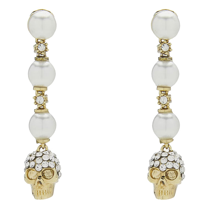 Alexander McQueen Bijoux White Brass