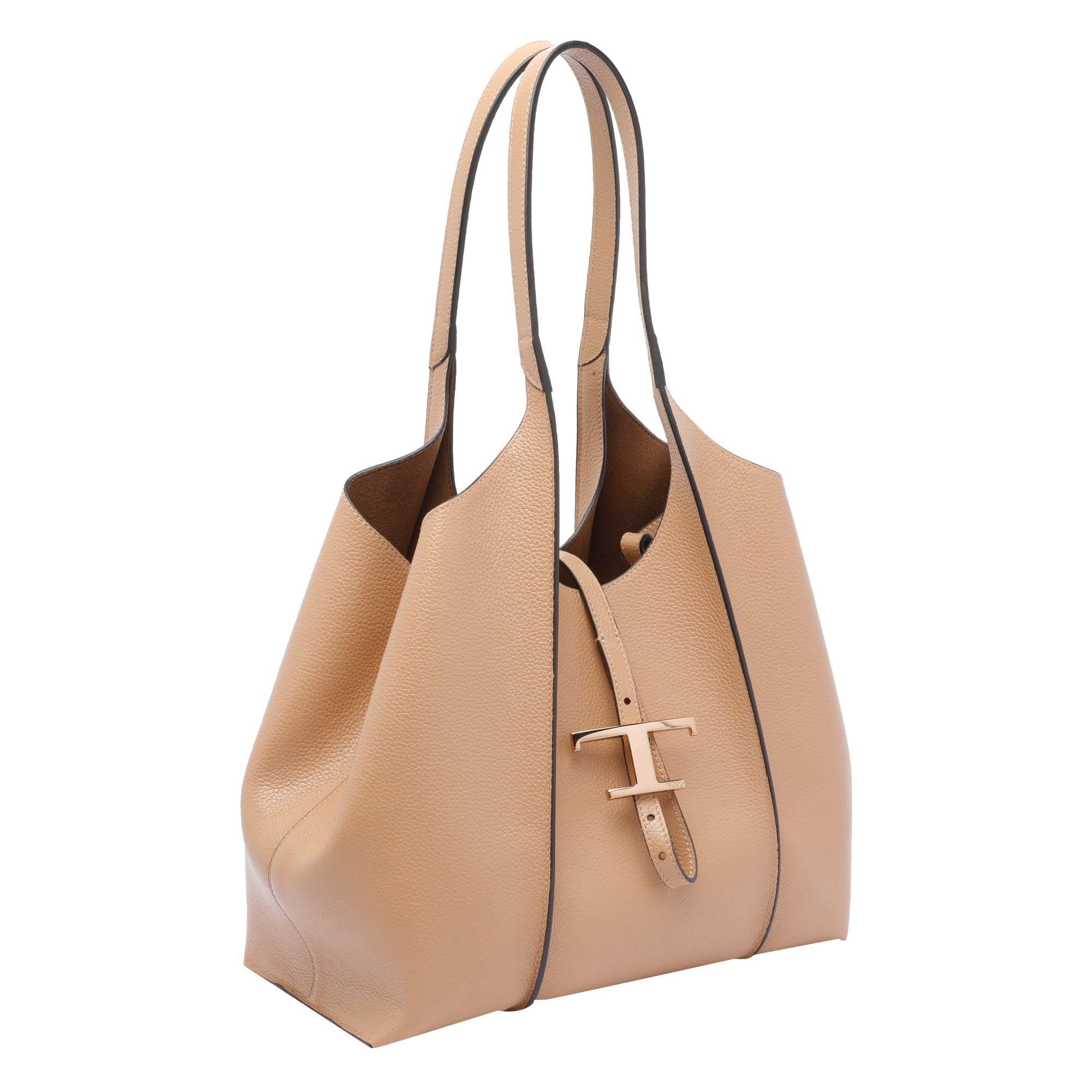 Tods Bags Beige Calf Leather