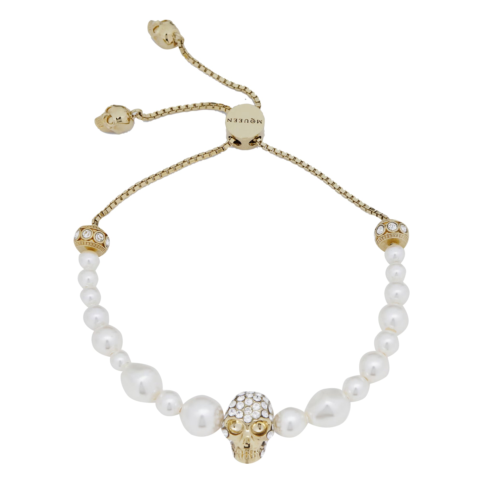 Alexander Mcqueen Bijoux White Brass
