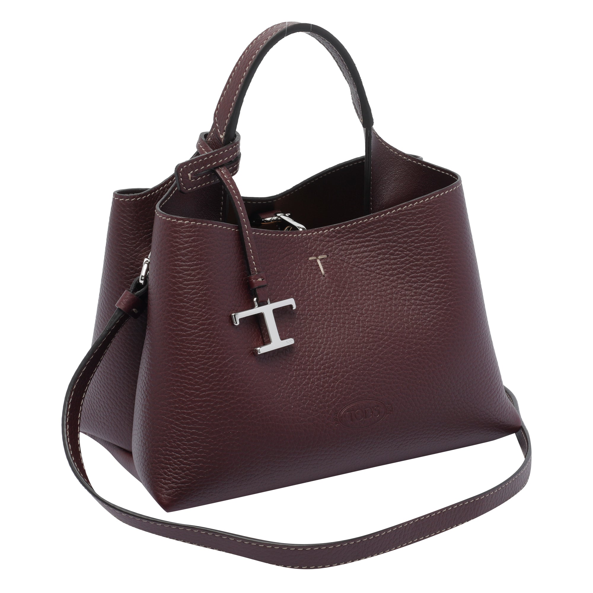Tods Bags Purple Calf Leather
