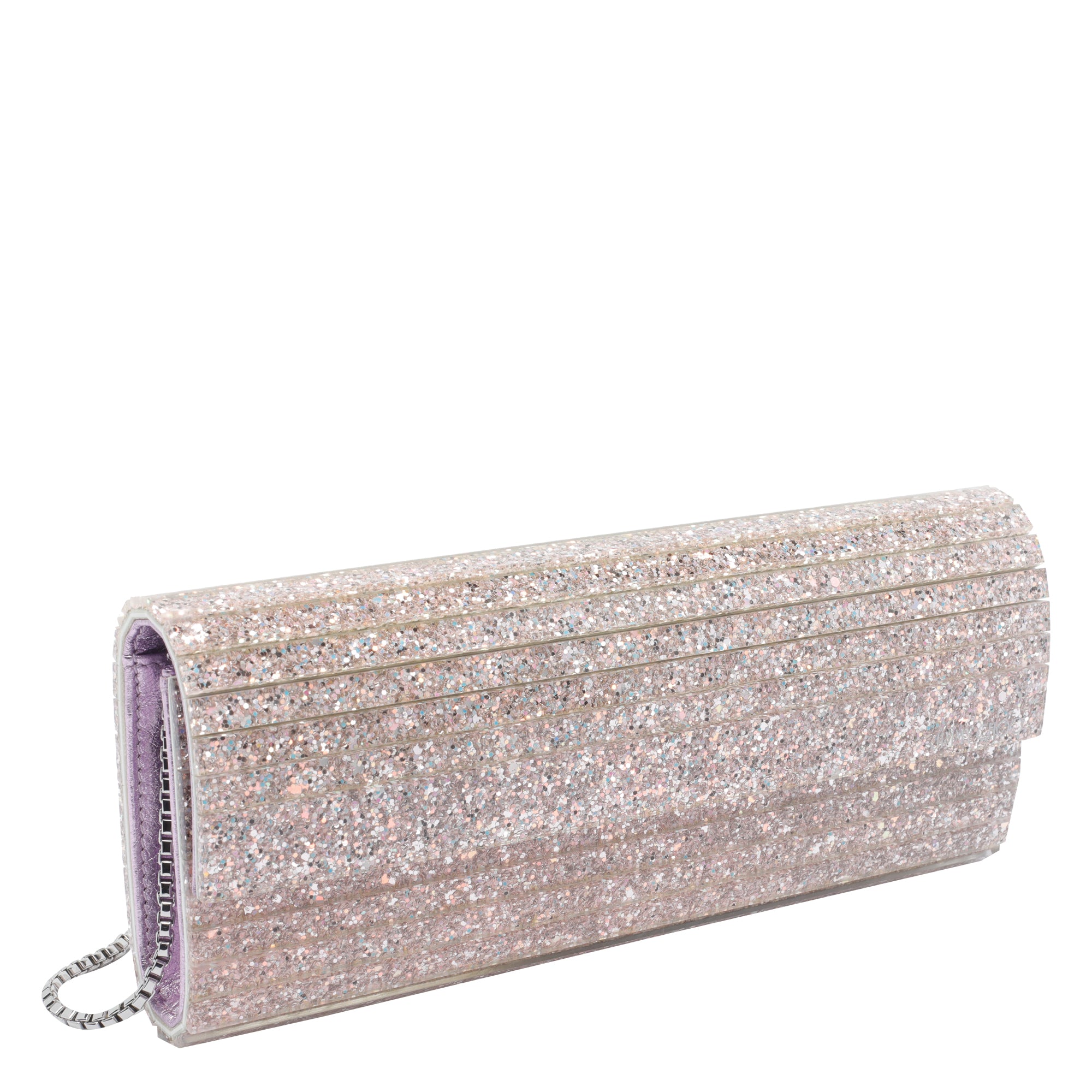 Jimmy Choo Bags Pink Acrylic With Glitter