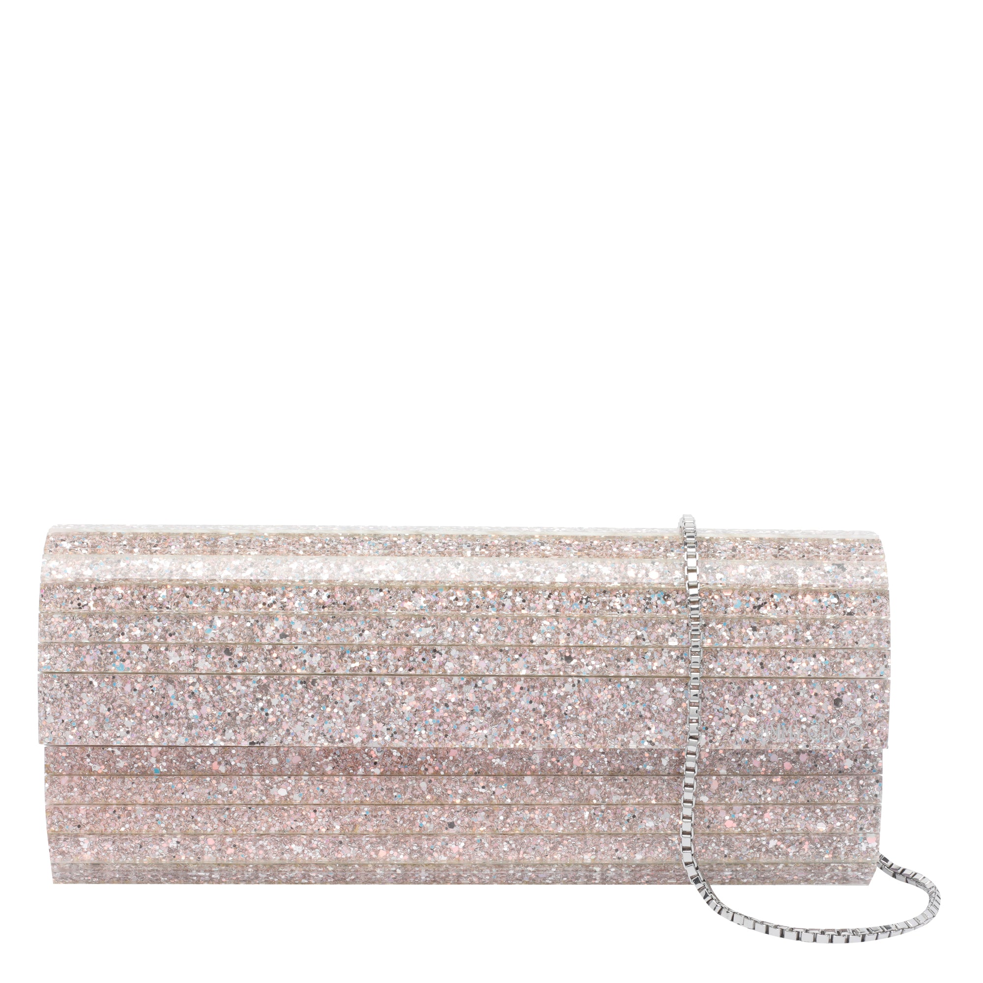 Jimmy Choo Bags Pink Acrylic With Glitter