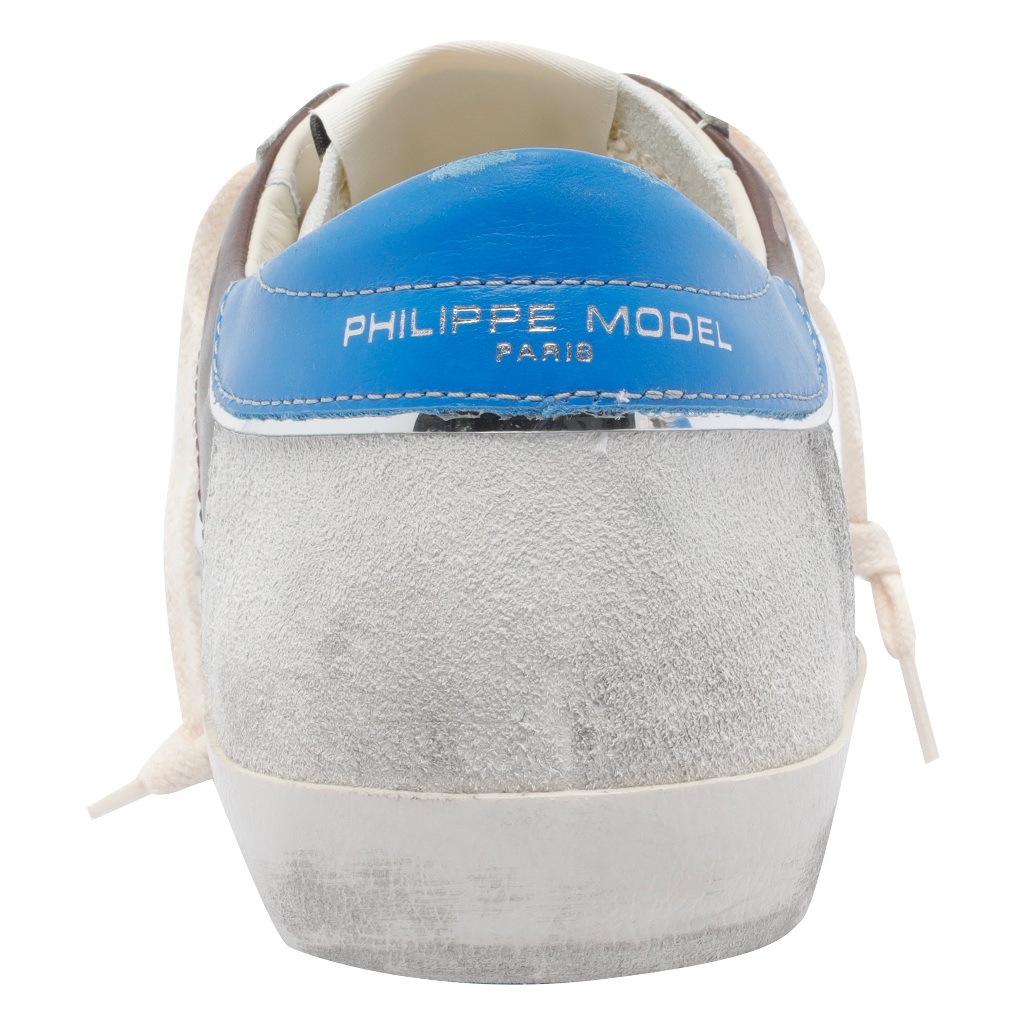 Philippe Model Sneakers White Calf Leather/rubber Sole