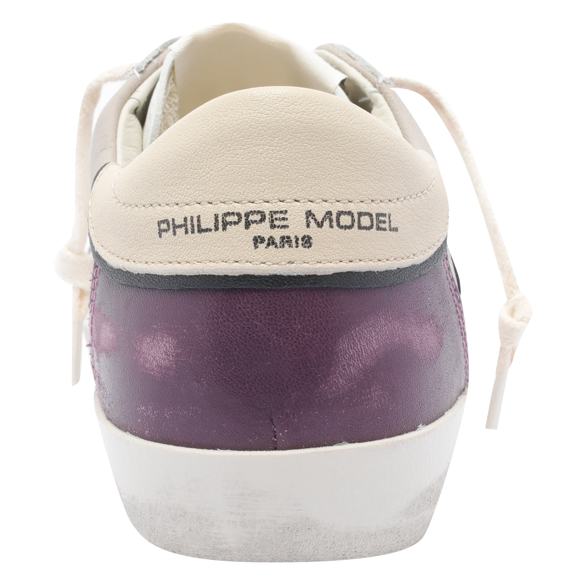 Philippe Model Sneakers White Calf Leather/rubber Sole