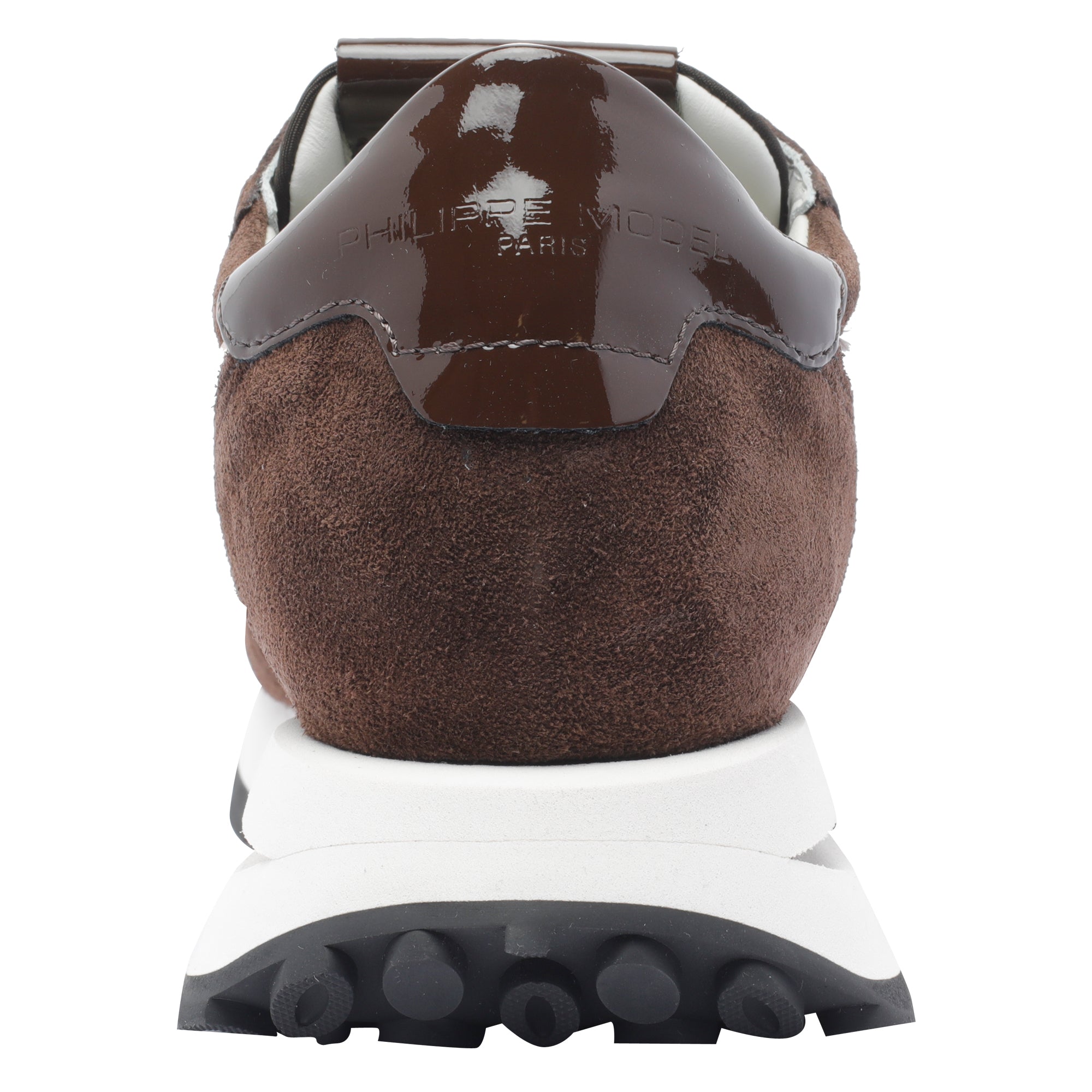 Philippe Model Sneakers Brown Suede Leather/rubber Sole
