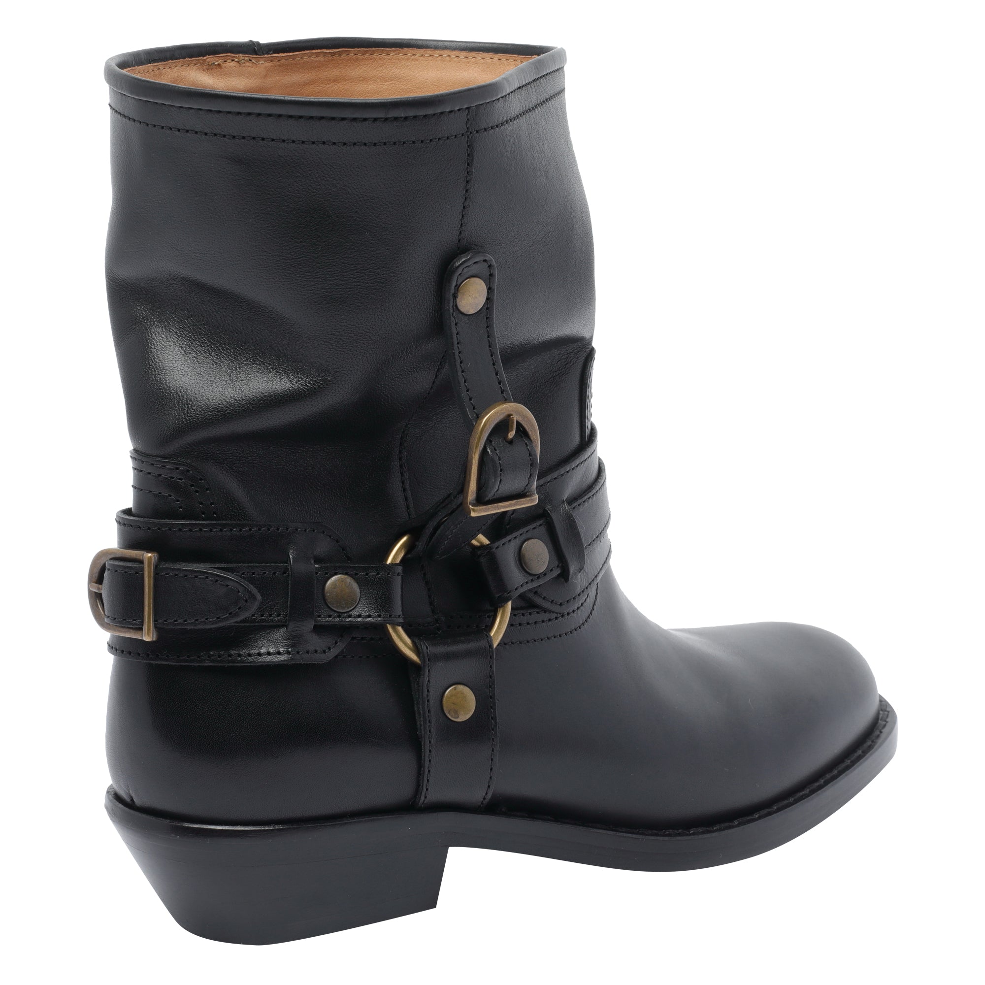 Isabel Marant Boots Black Calf Leather/leather Sole