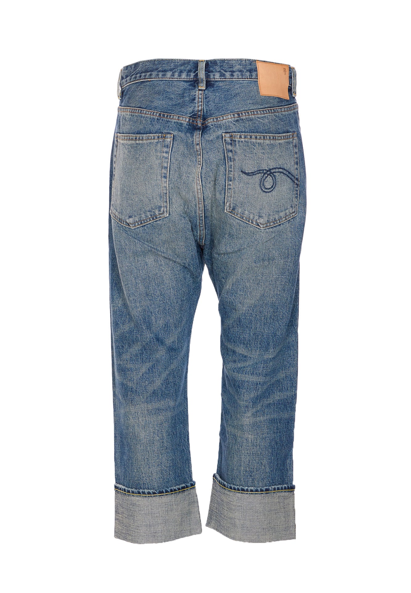 R13 Jeans Blue Cotton