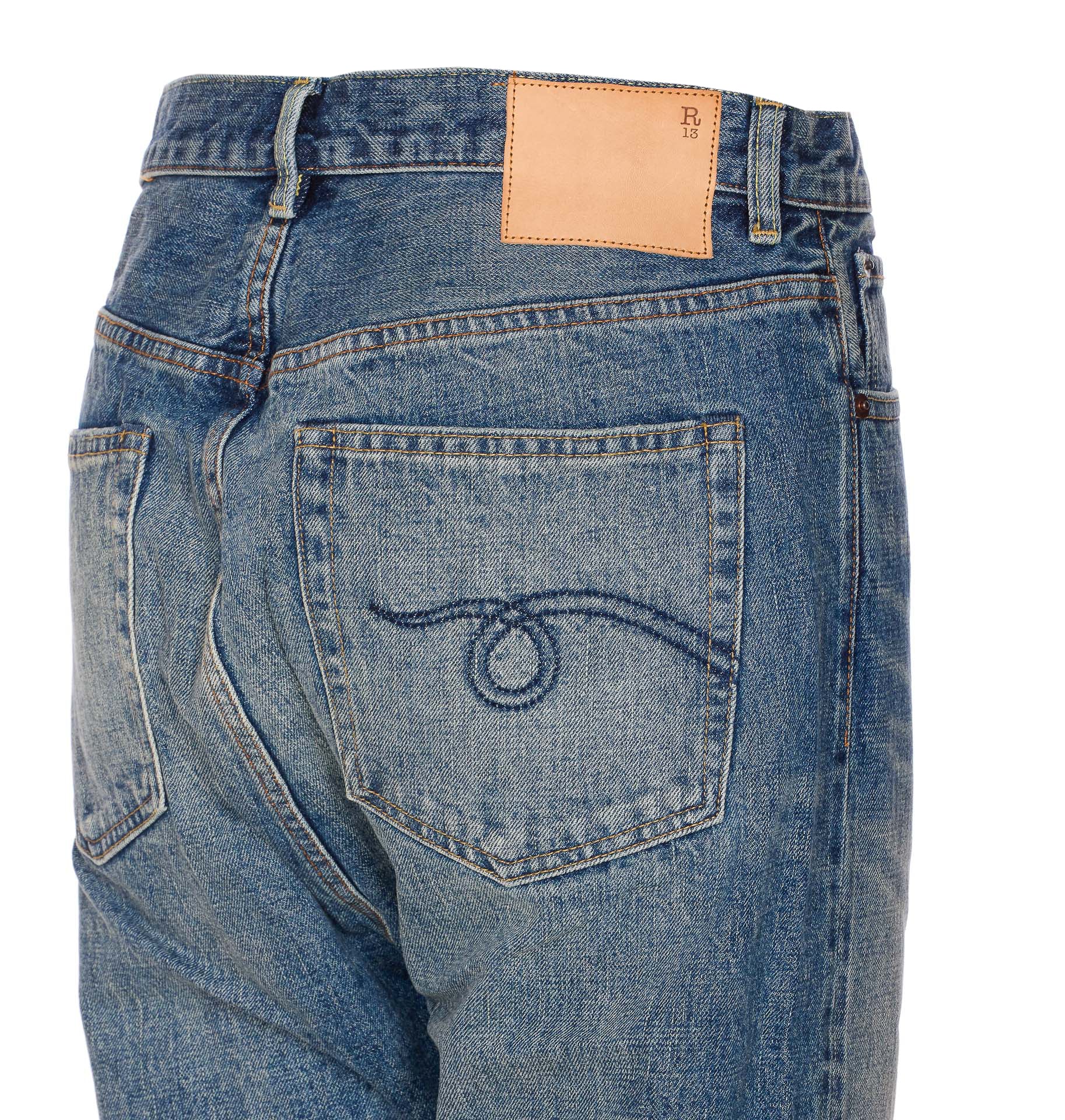 R13 Jeans Blue Cotton