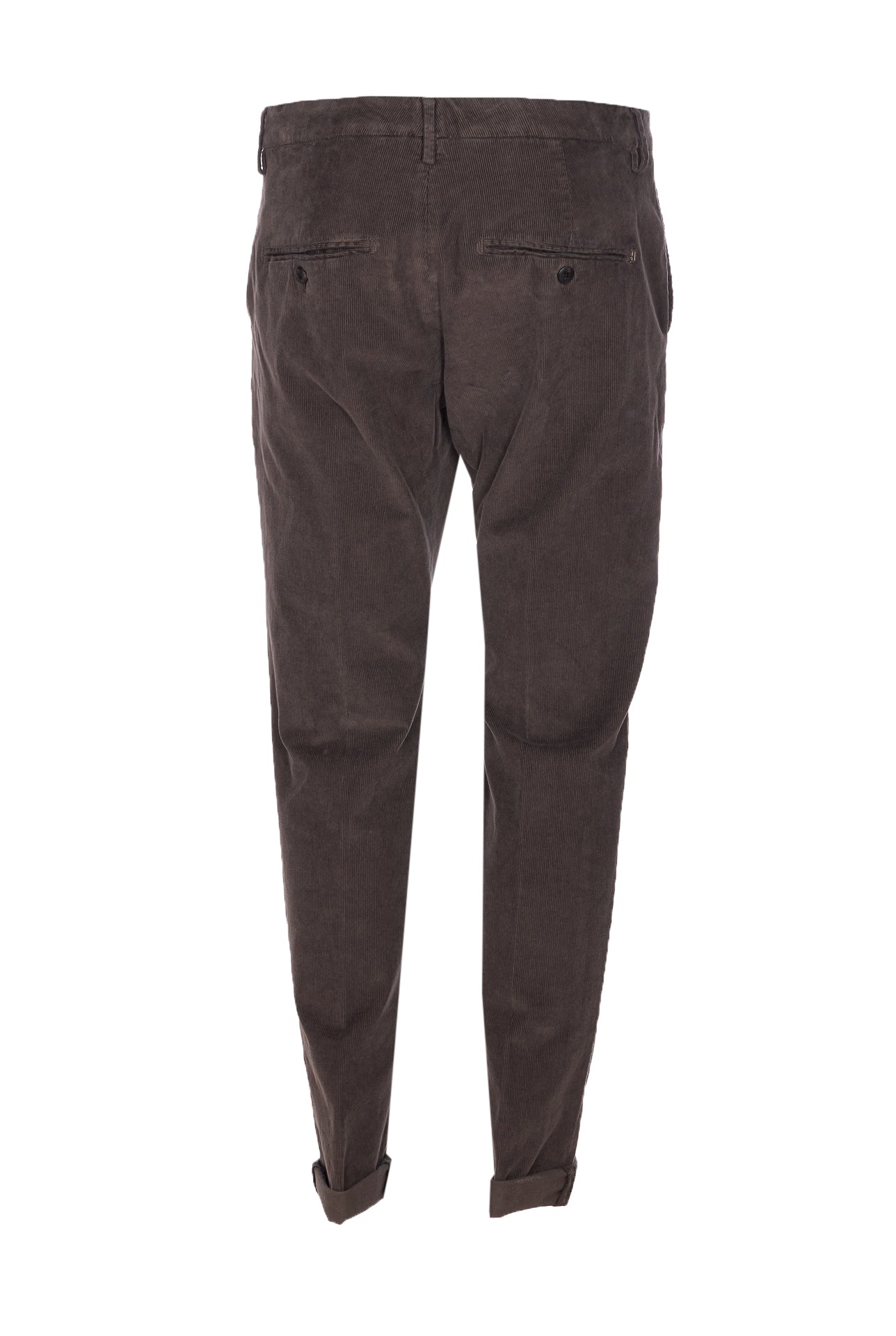 Dondup Trousers Brown Cotton