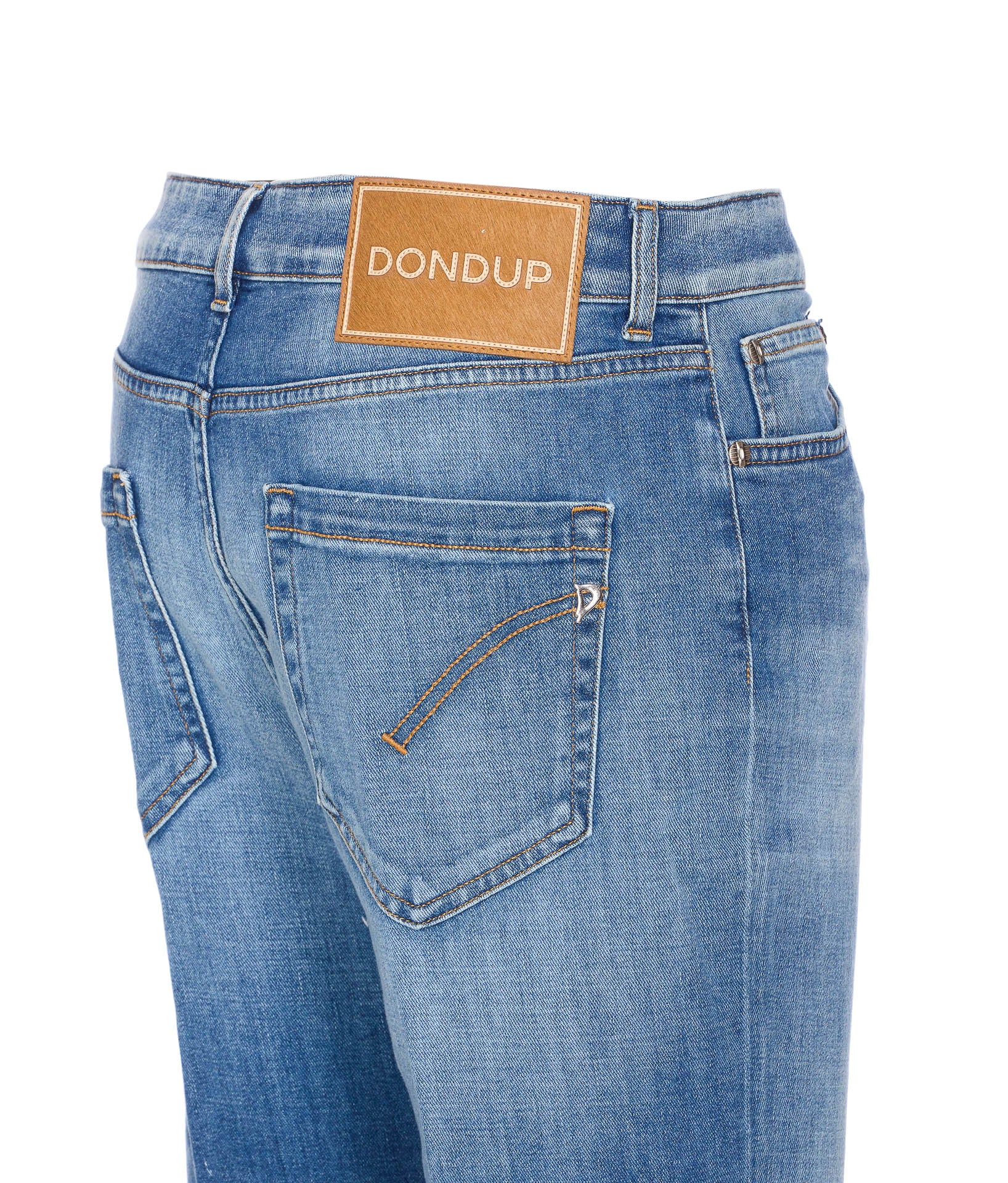 Dondup Jeans Blue Cotton