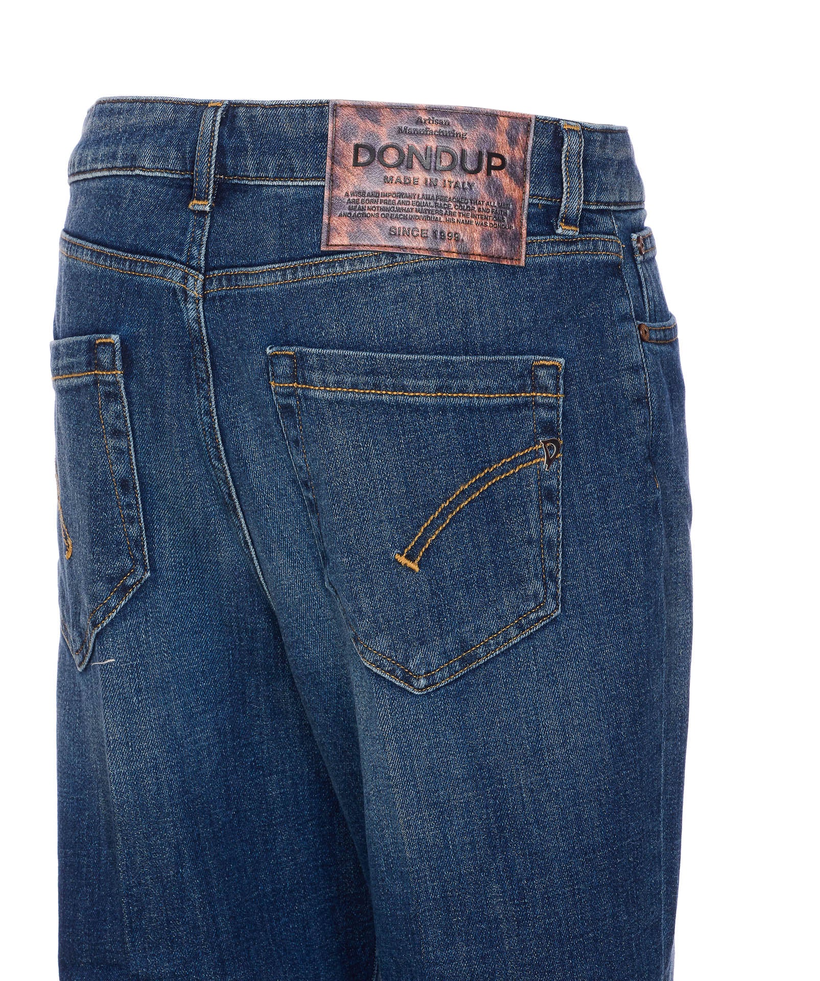 Dondup Jeans Blue Cotton