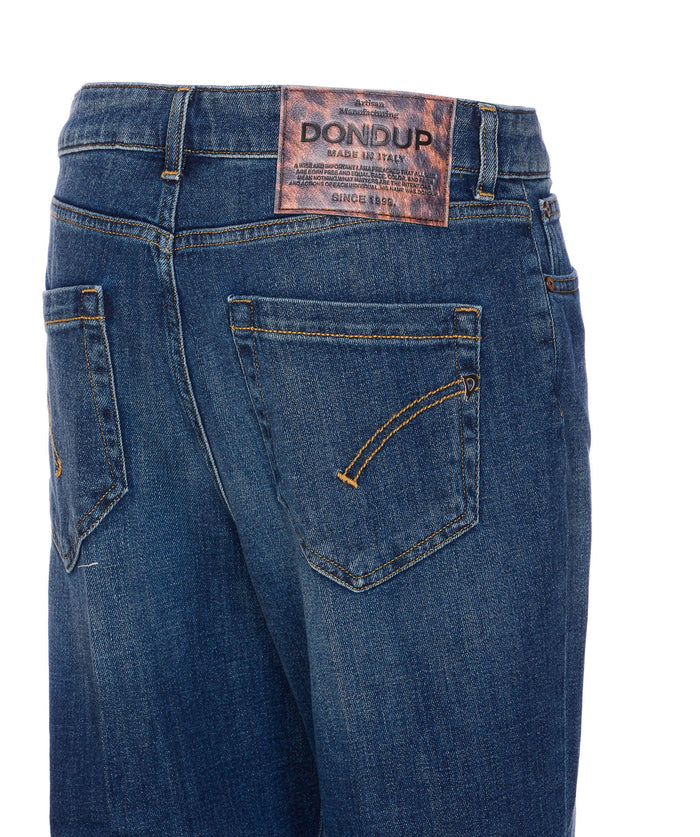 Dondup Jeans Blue Cotton