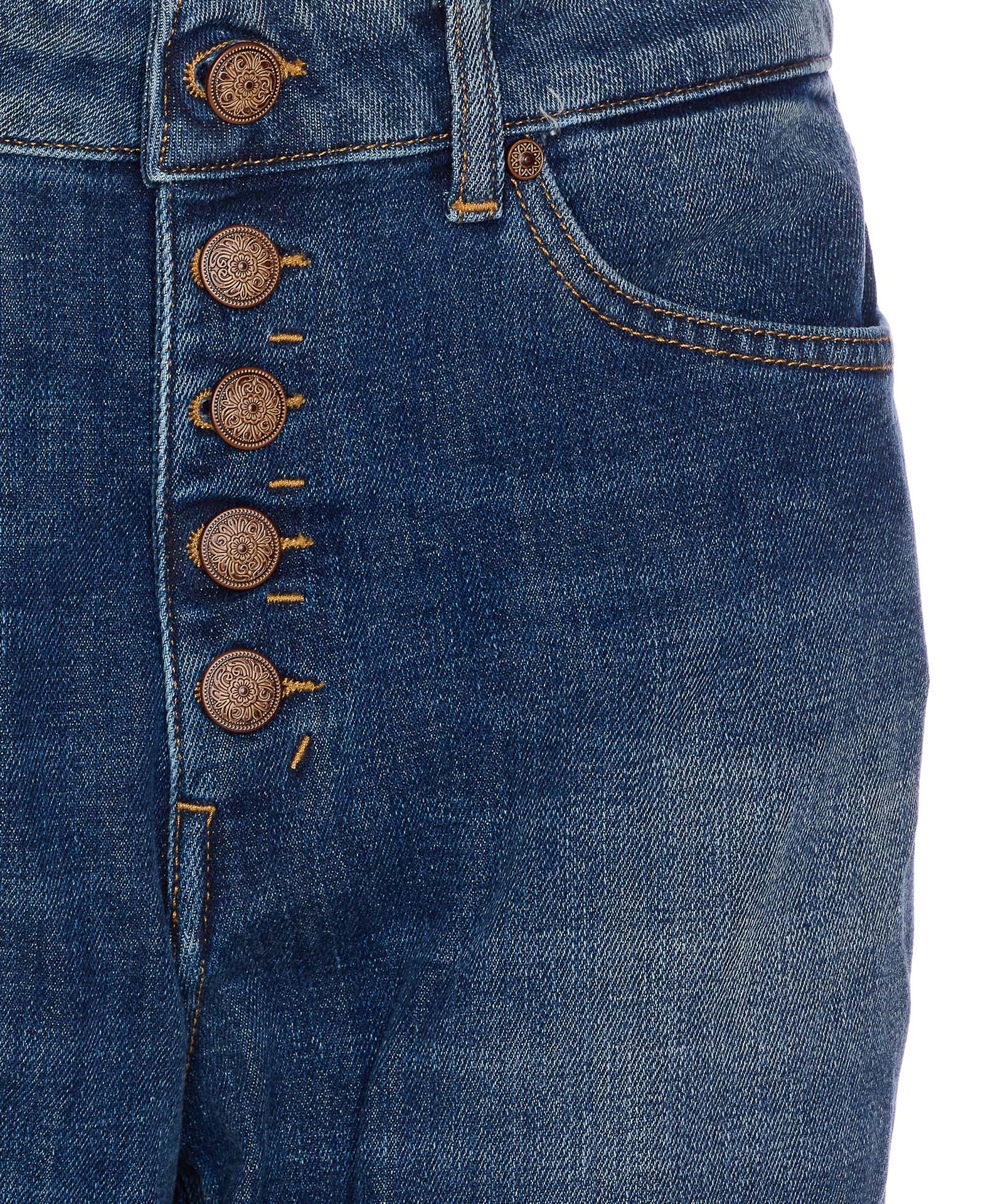 Dondup Jeans Blue Cotton