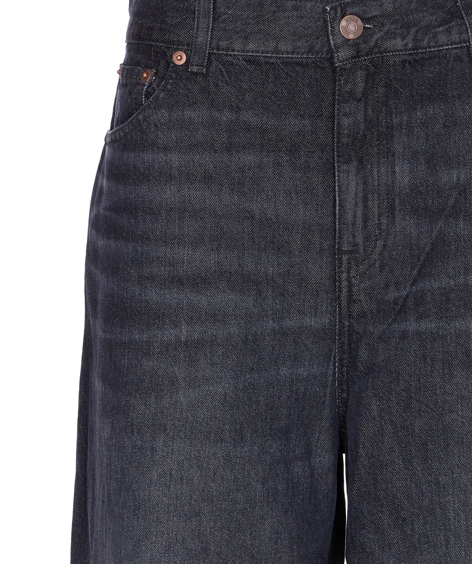 Chloè Jeans Black Cotton