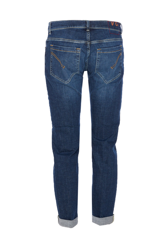 Dondup Jeans Blue Cotton