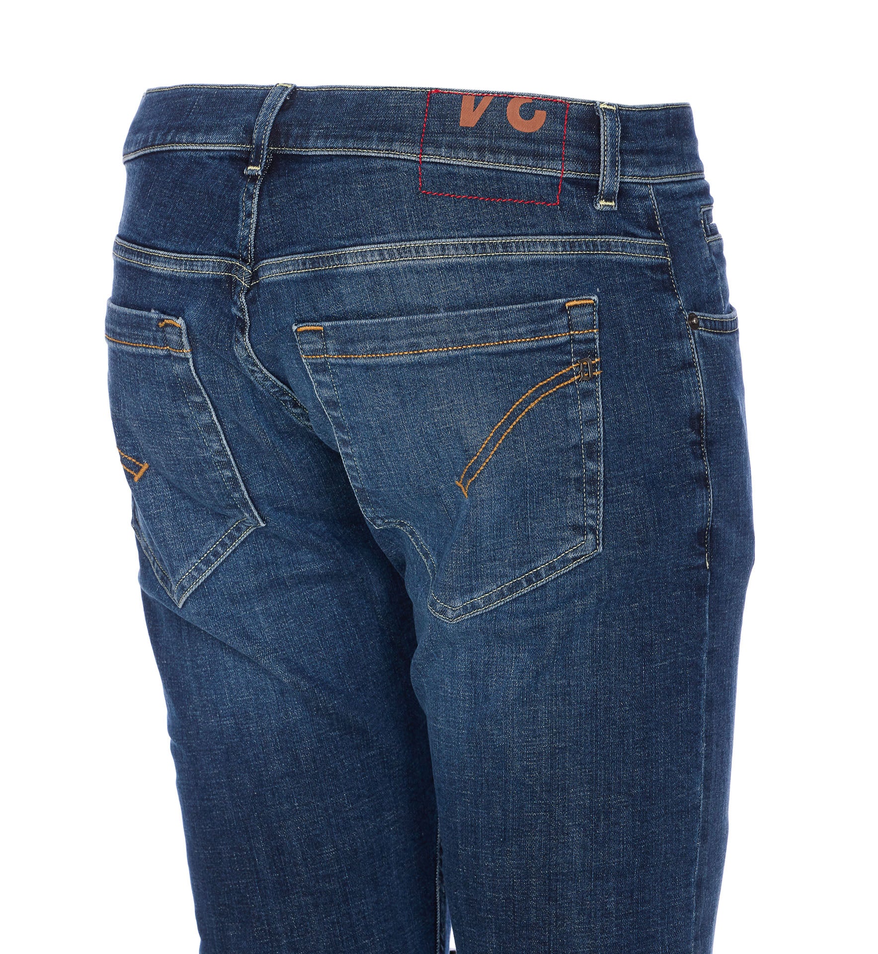 Dondup Jeans Blue Cotton