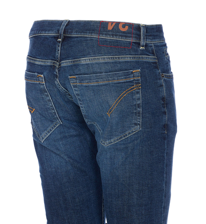 Dondup Jeans Blue Cotton