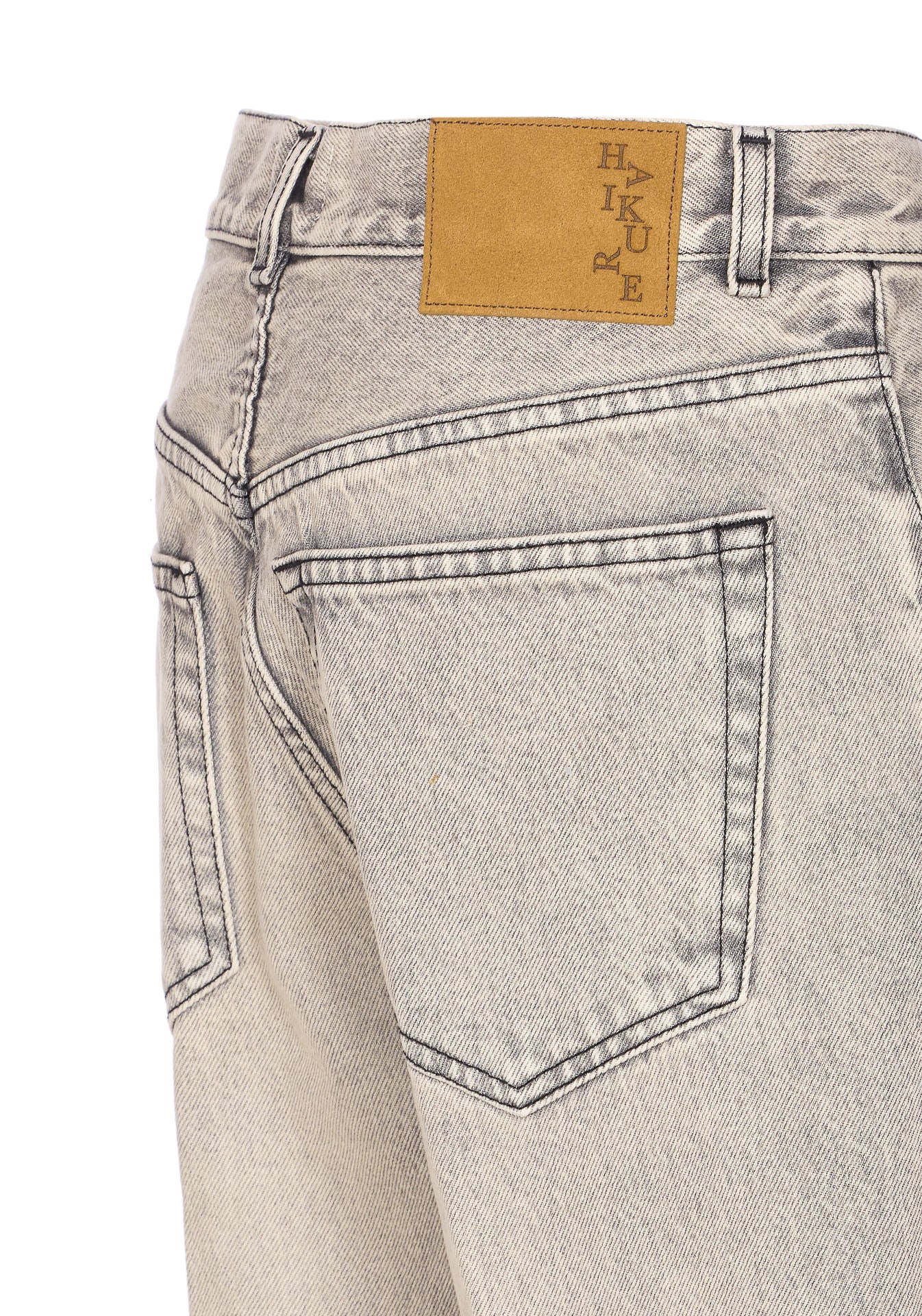 Haikure Jeans Grey Cotton