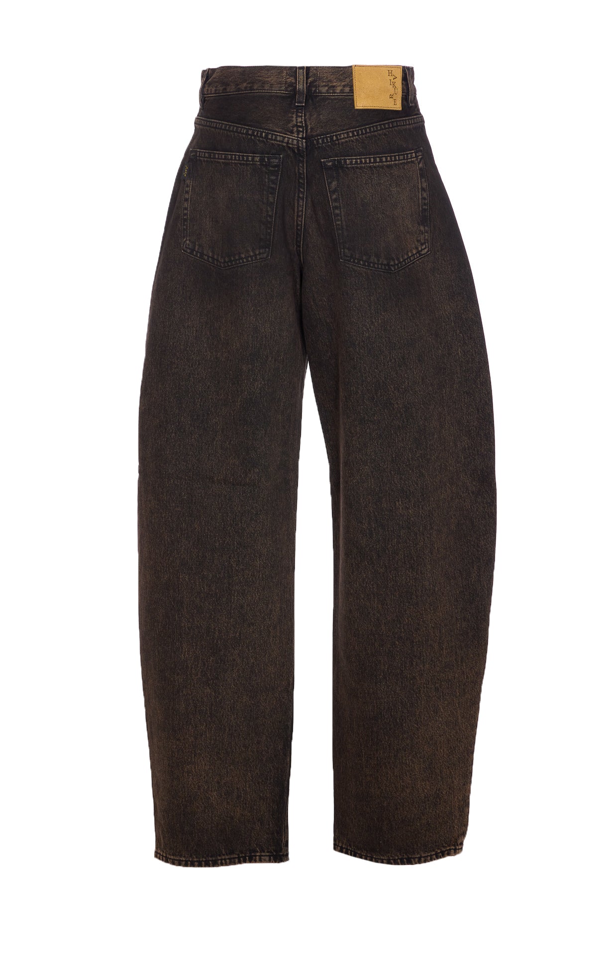 Haikure Jeans Brown Cotton