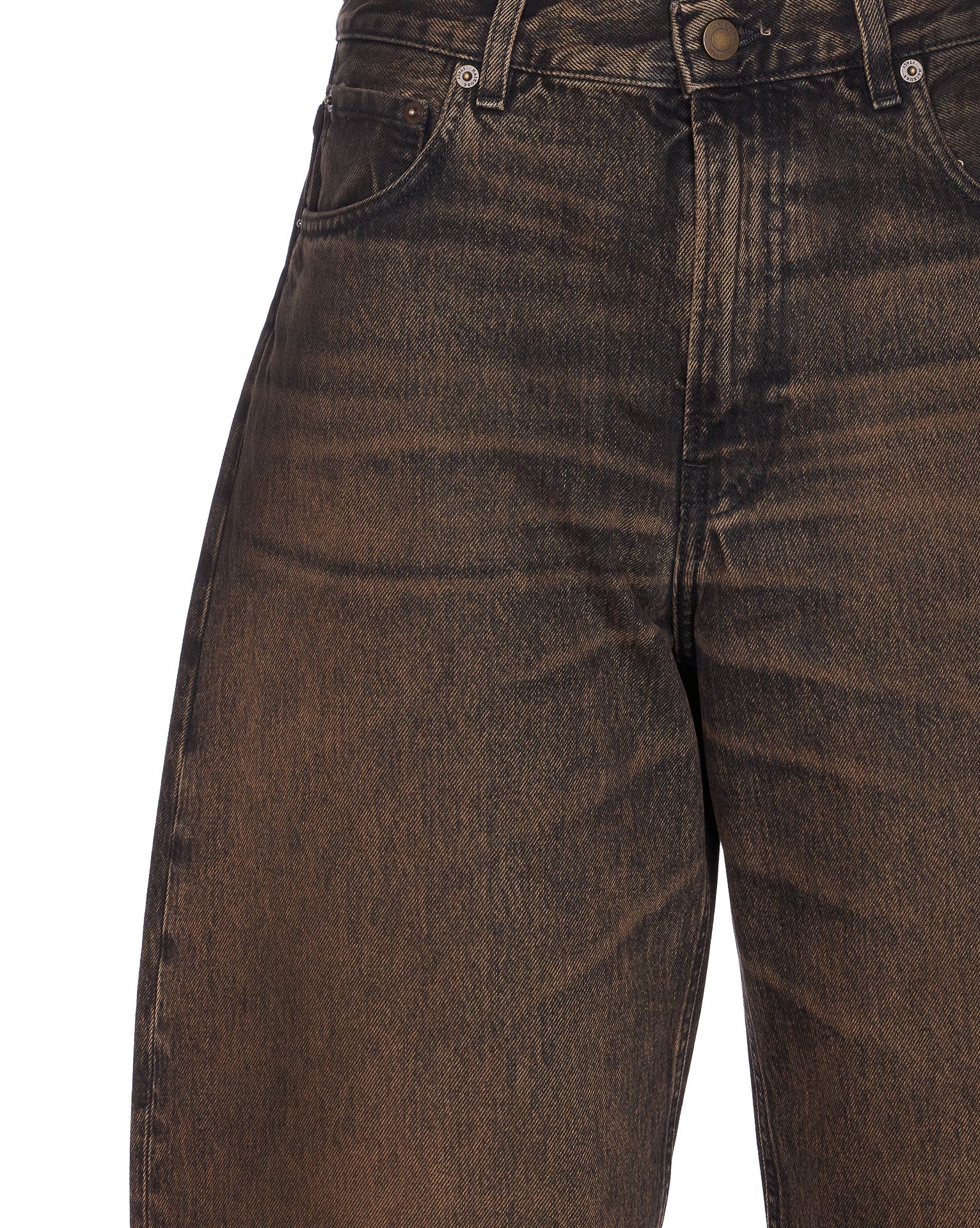 Haikure Jeans Brown Cotton