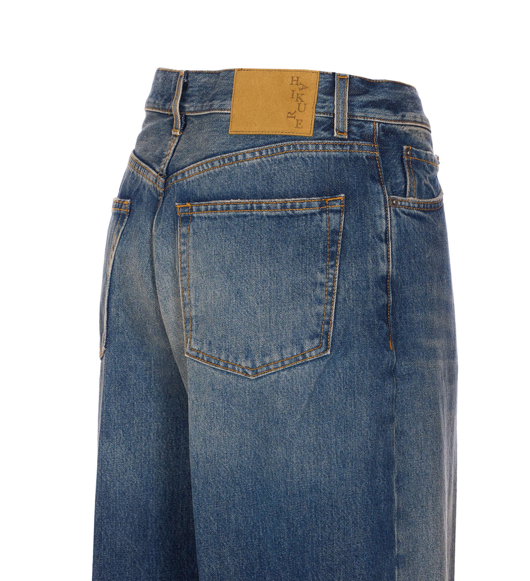 Haikure Jeans Blue Cotton