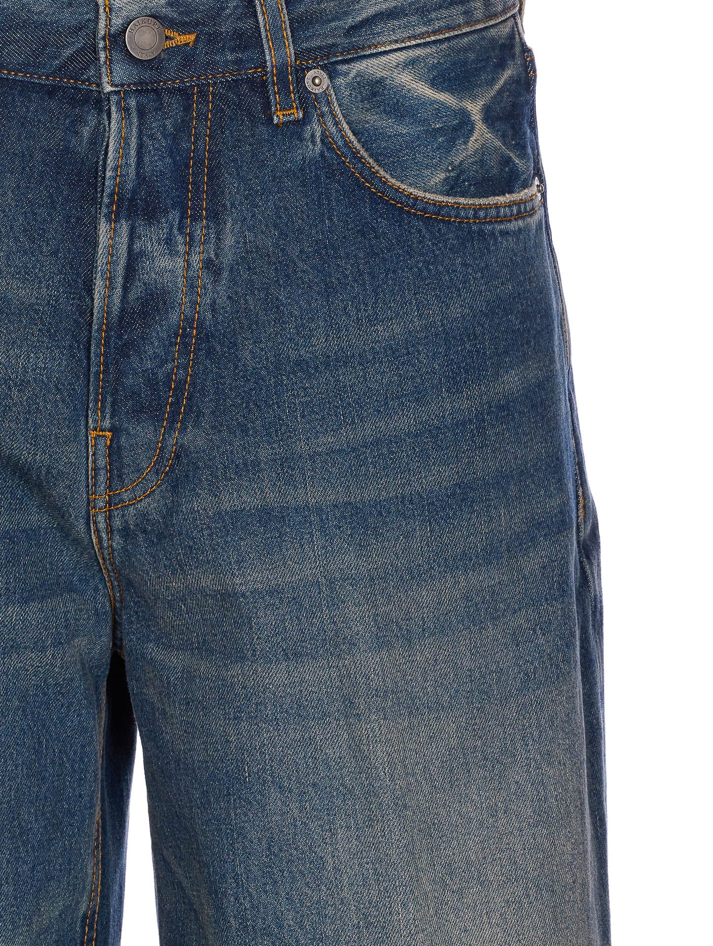 Haikure Jeans Blue Cotton