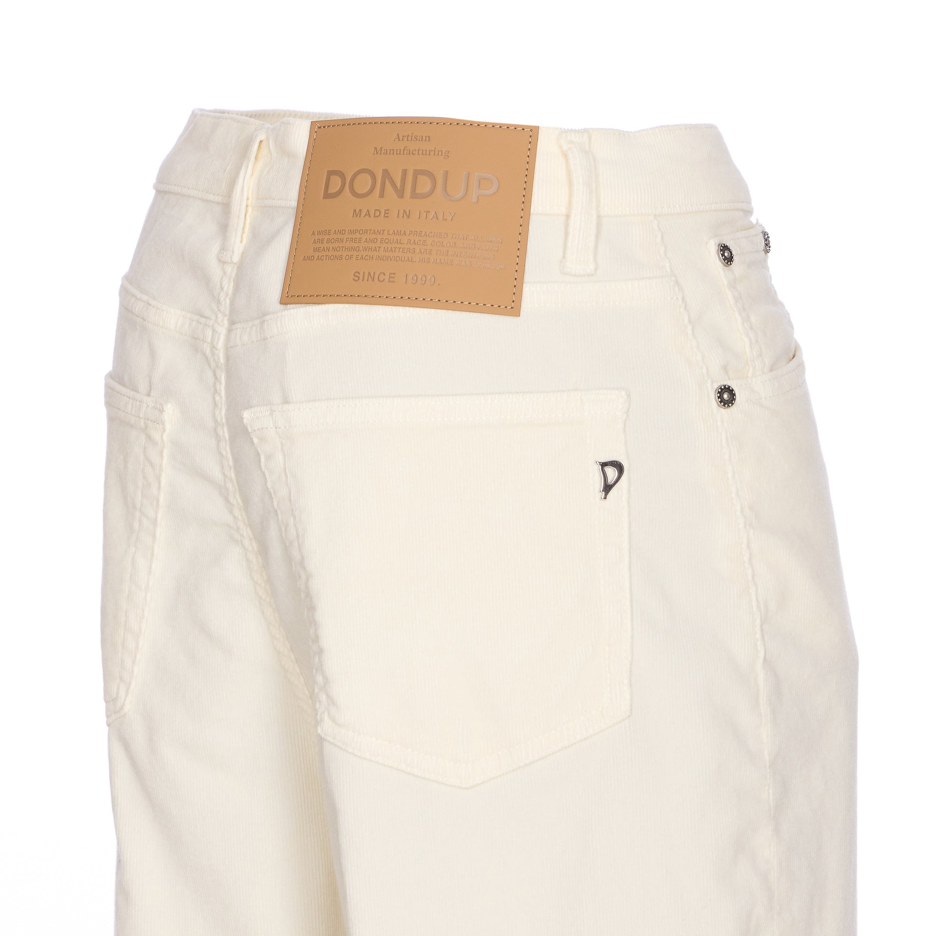 Dondup Jeans White Cotton