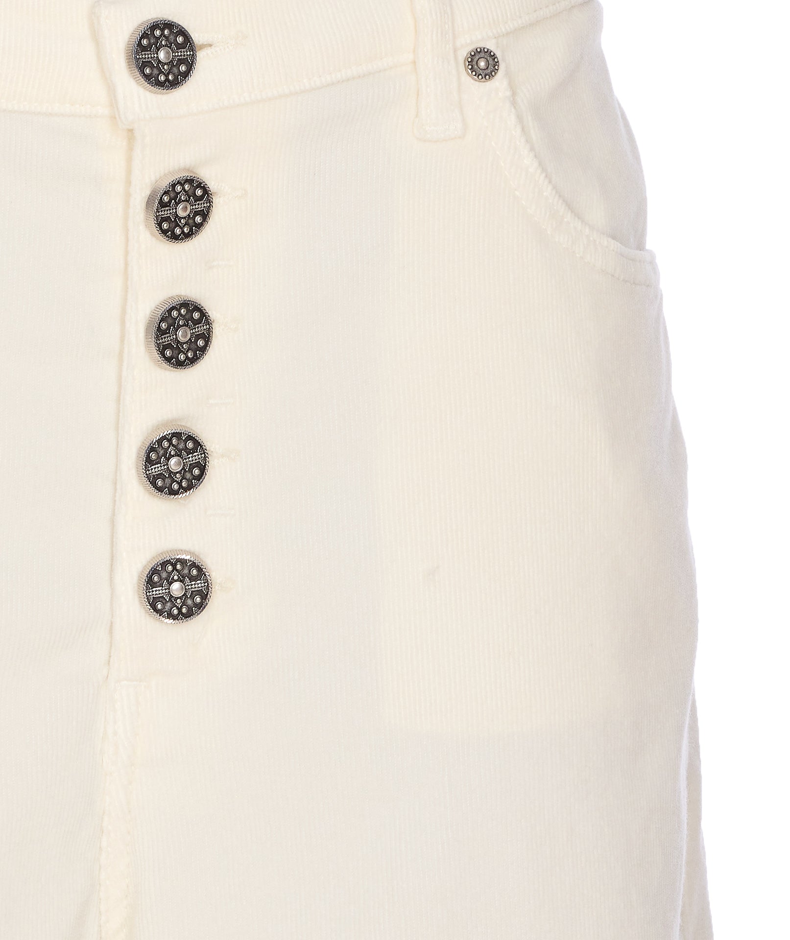 Dondup Jeans White Cotton