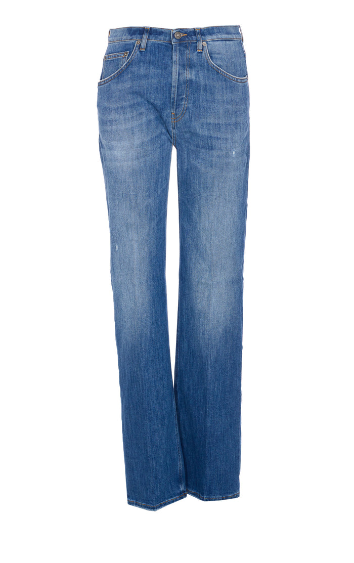 Dondup Jeans Blue Cotton