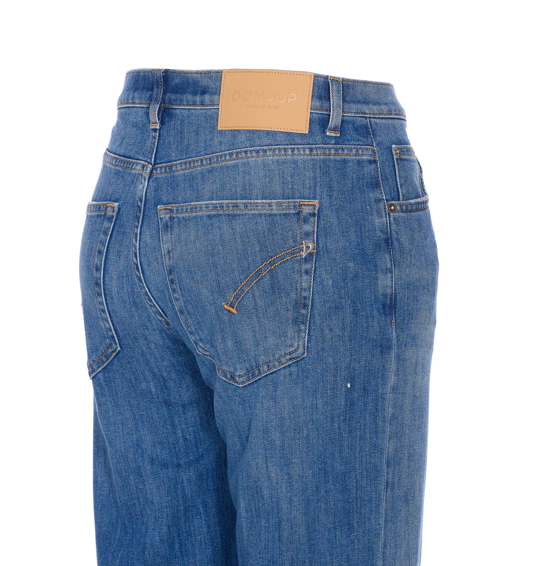 Dondup Jeans Blue Cotton