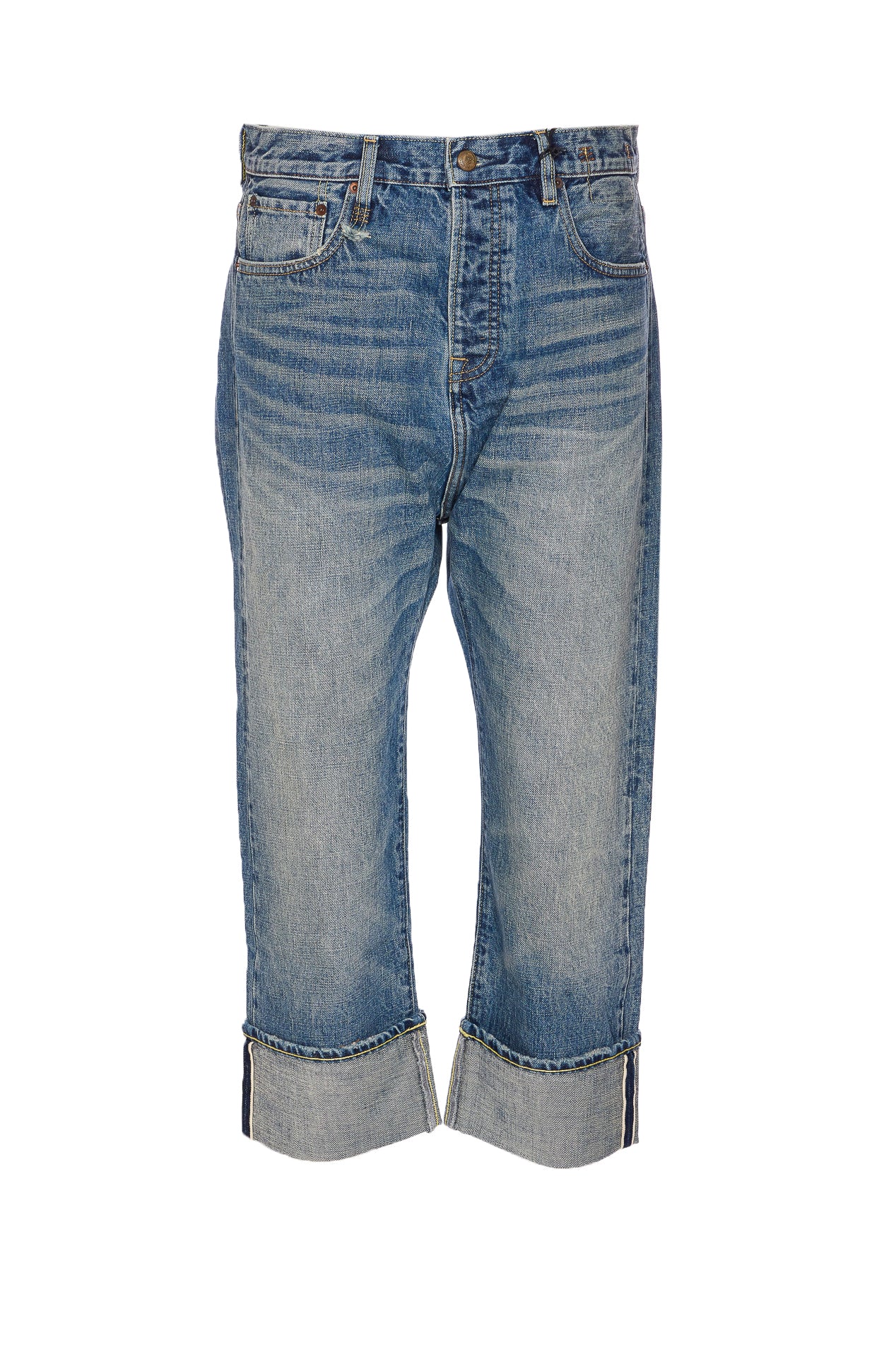 R13 Jeans Blue Cotton