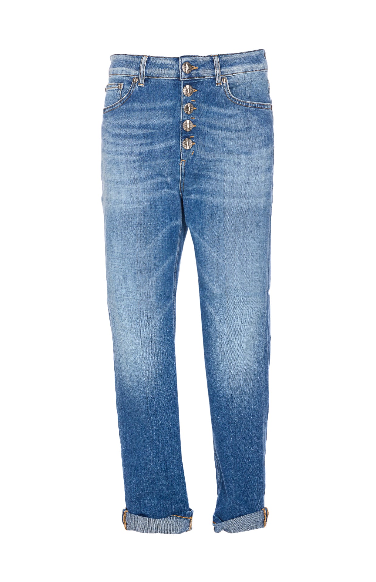 Dondup Jeans Blue Cotton