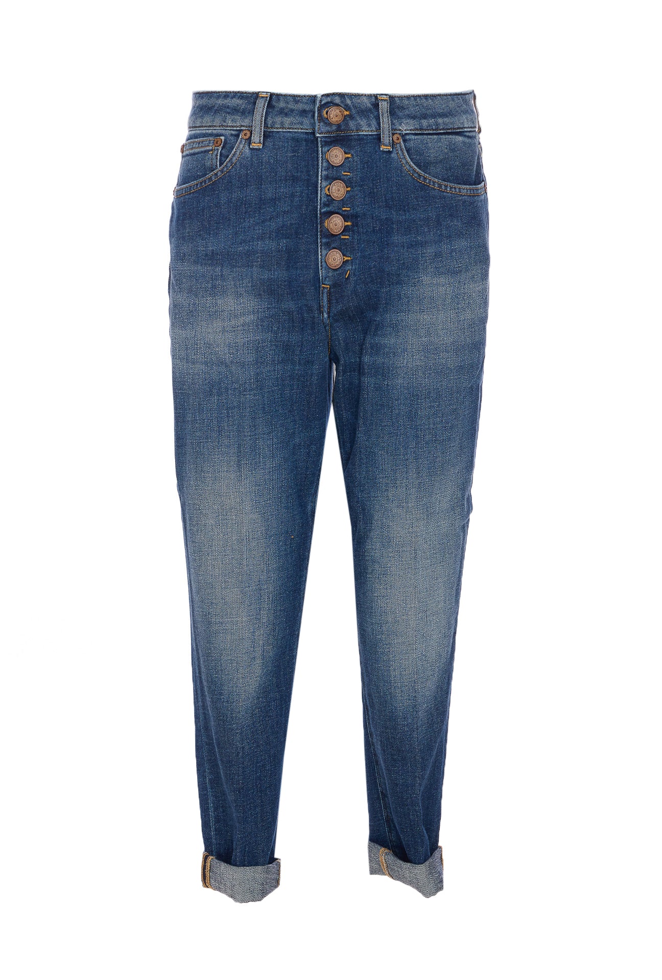Dondup Jeans Blue Cotton