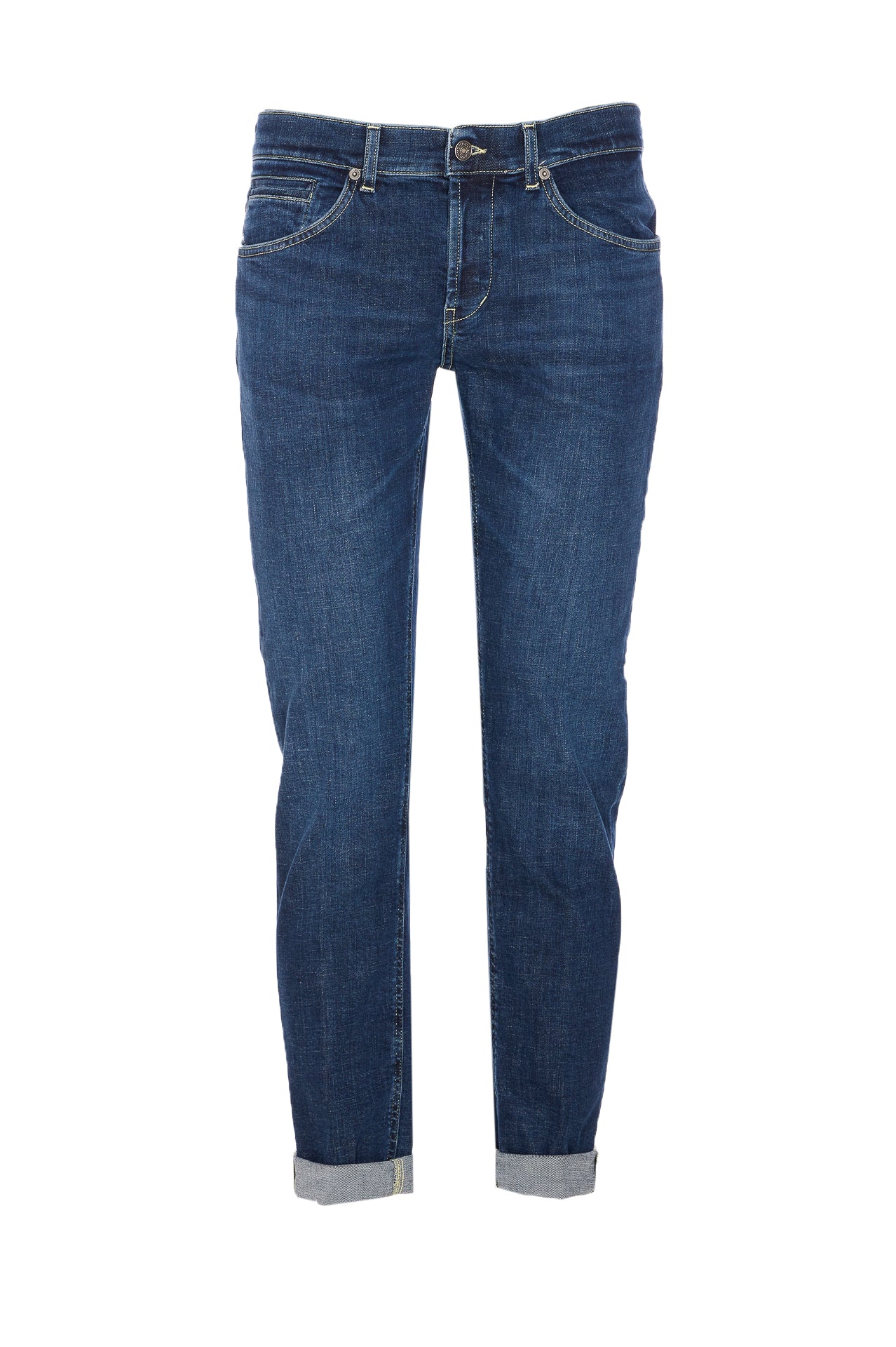 Dondup Jeans Blue Cotton
