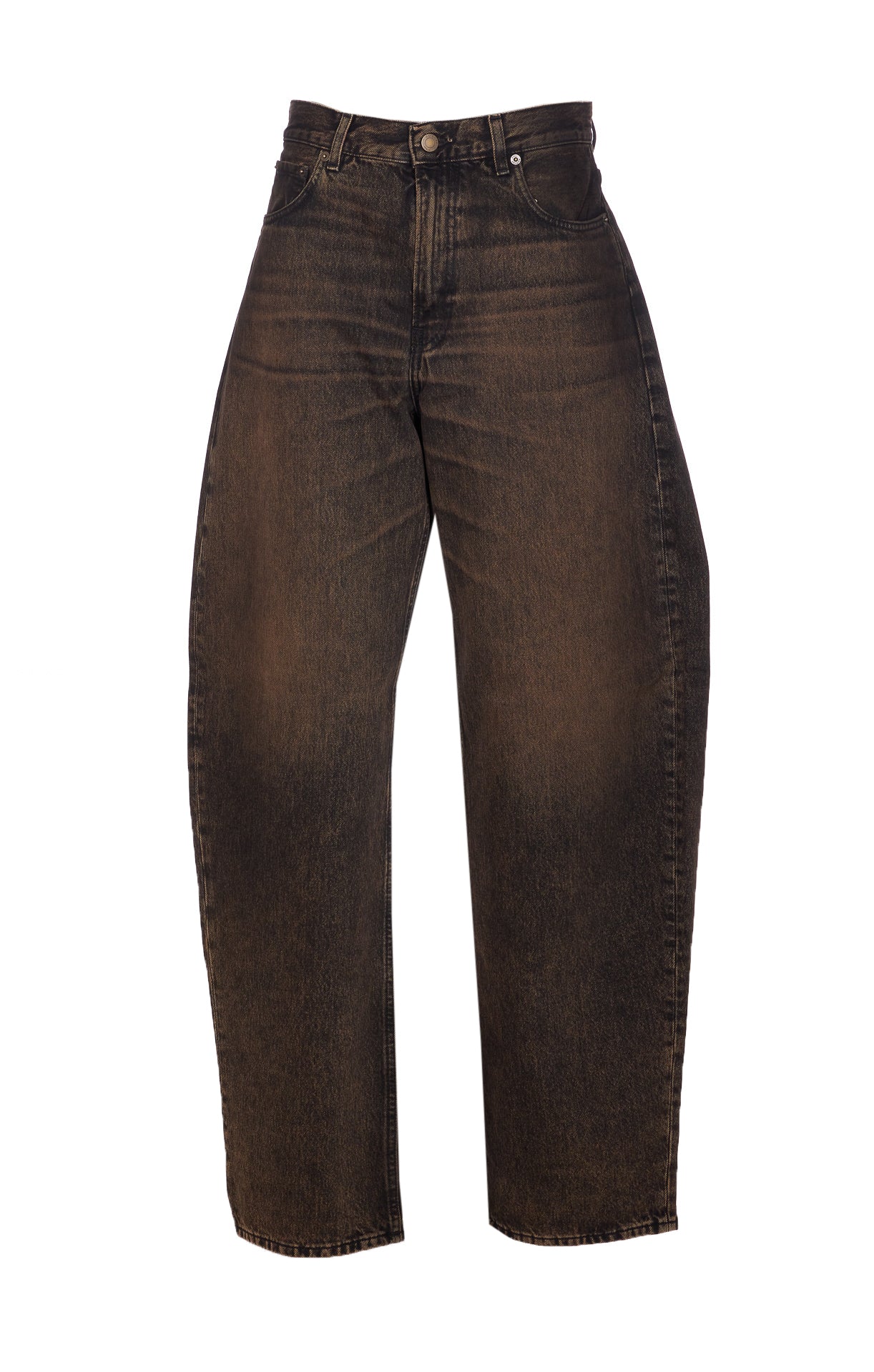 Haikure Jeans Brown Cotton