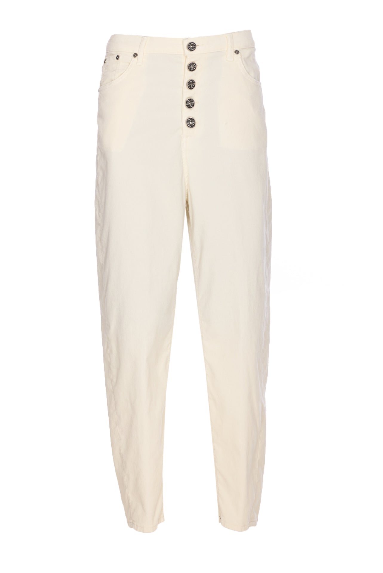 Dondup Jeans White Cotton