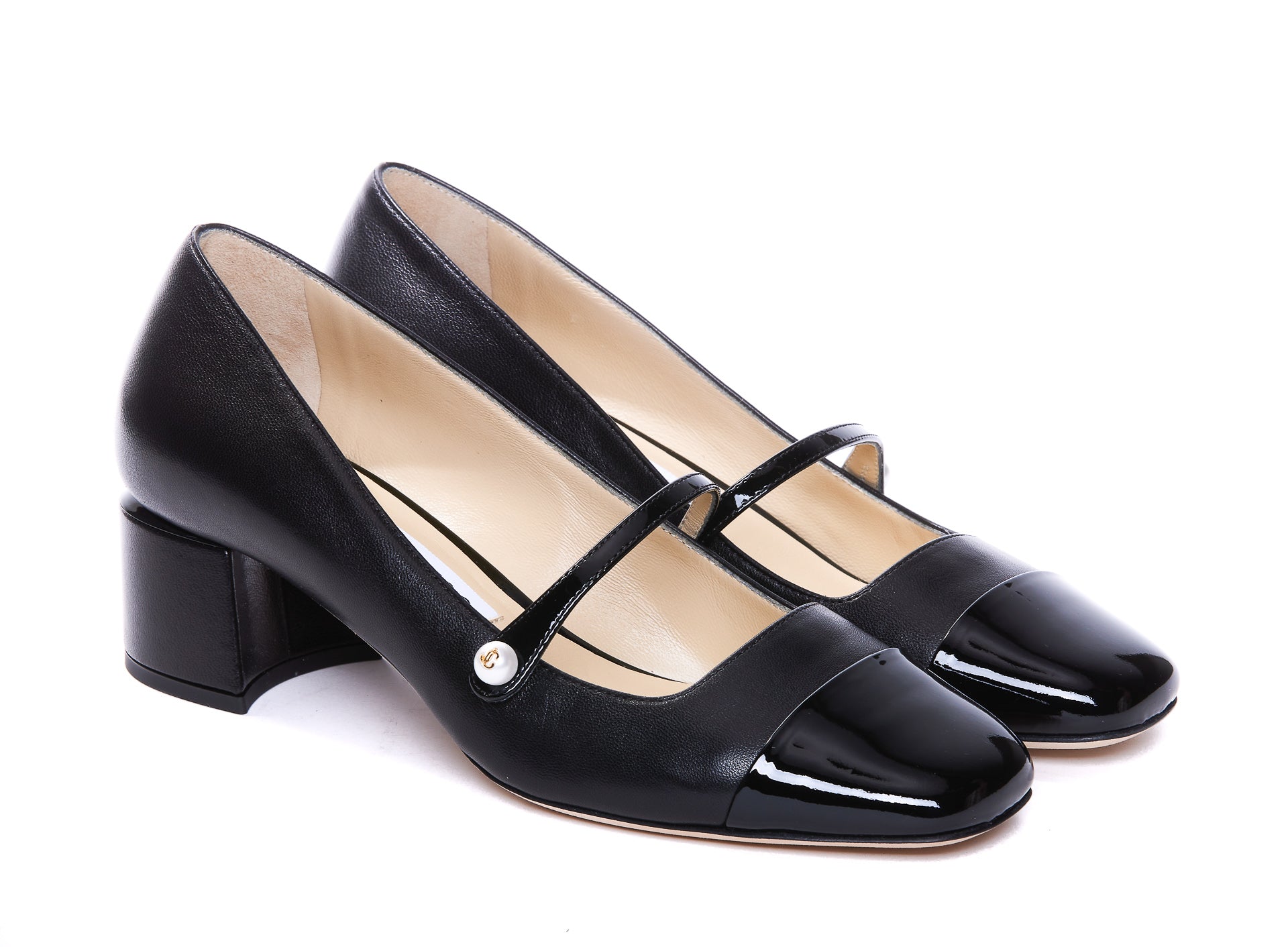 Jimmy Choo With Heel Black Leather