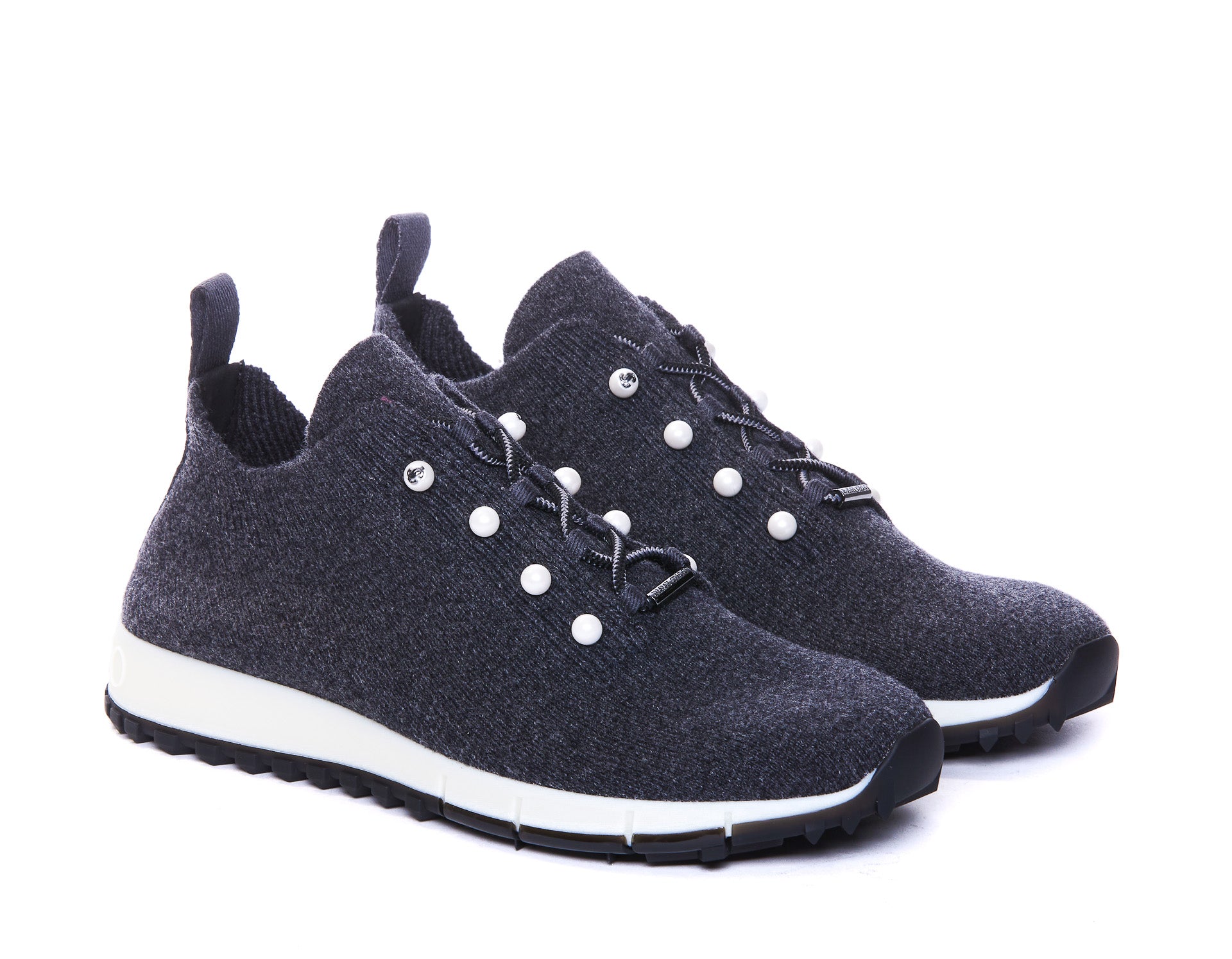 Jimmy Choo Sneakers Blue Fabric
