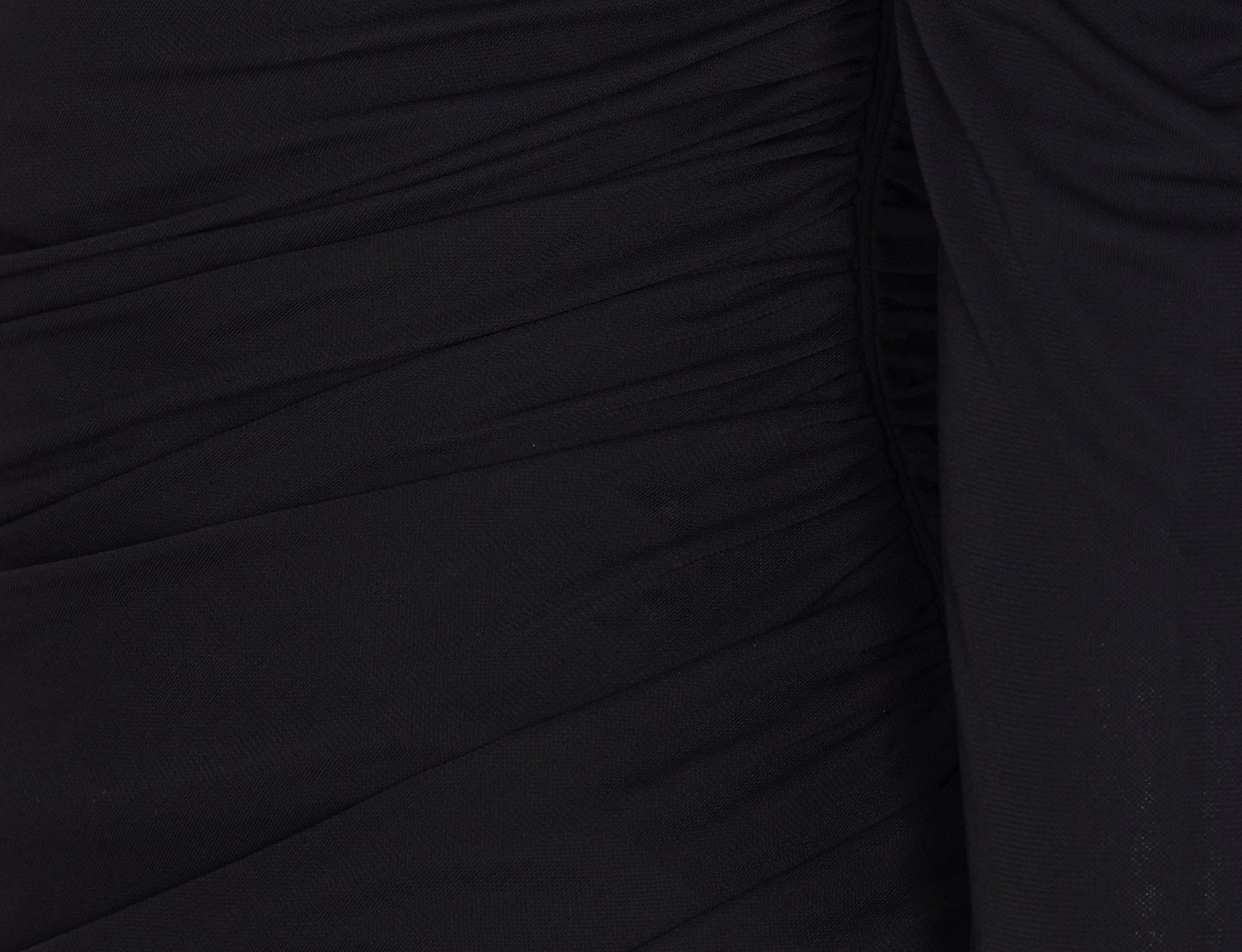 The Attico Top Black Viscose
