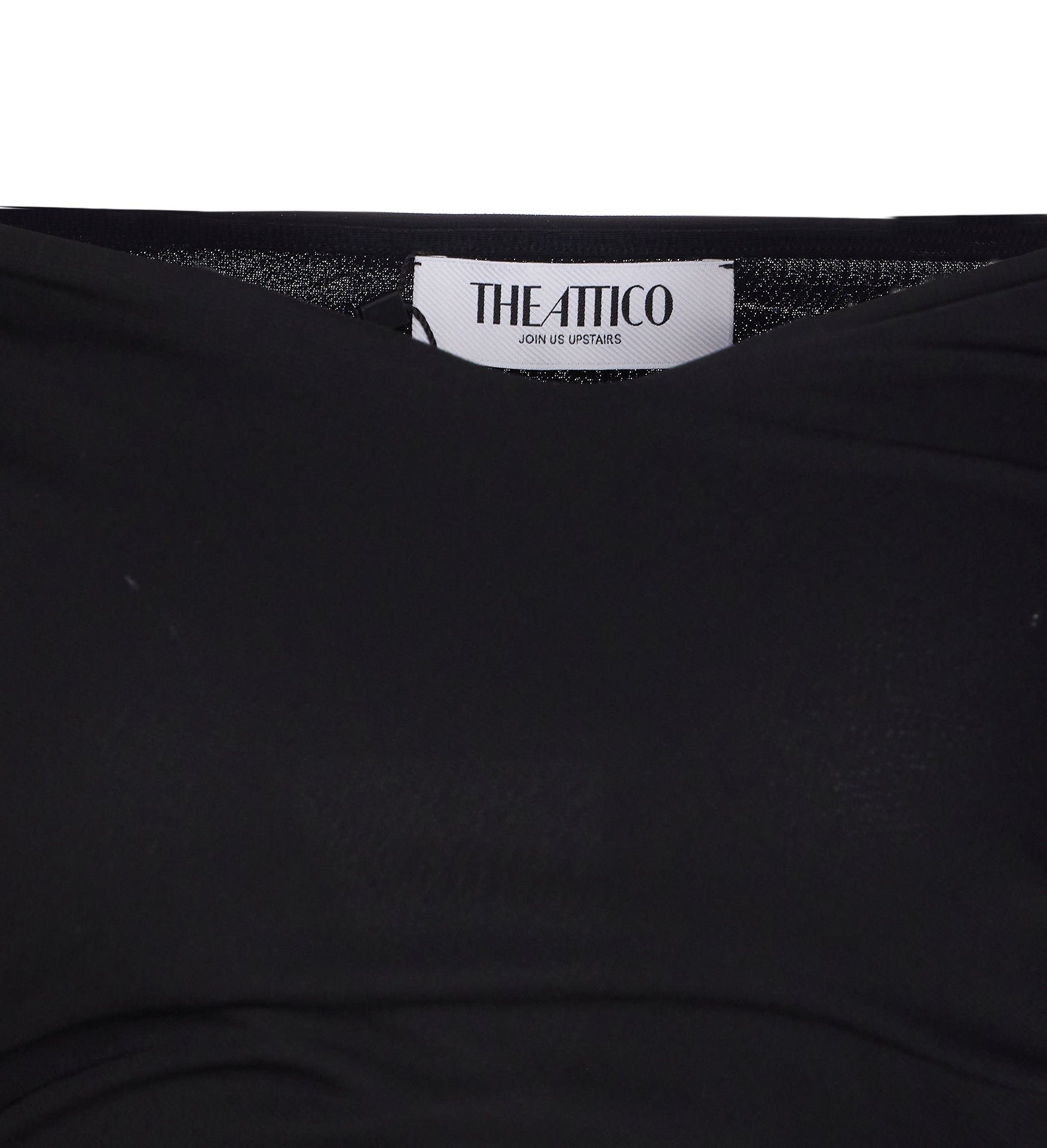 The Attico Top Black Viscose