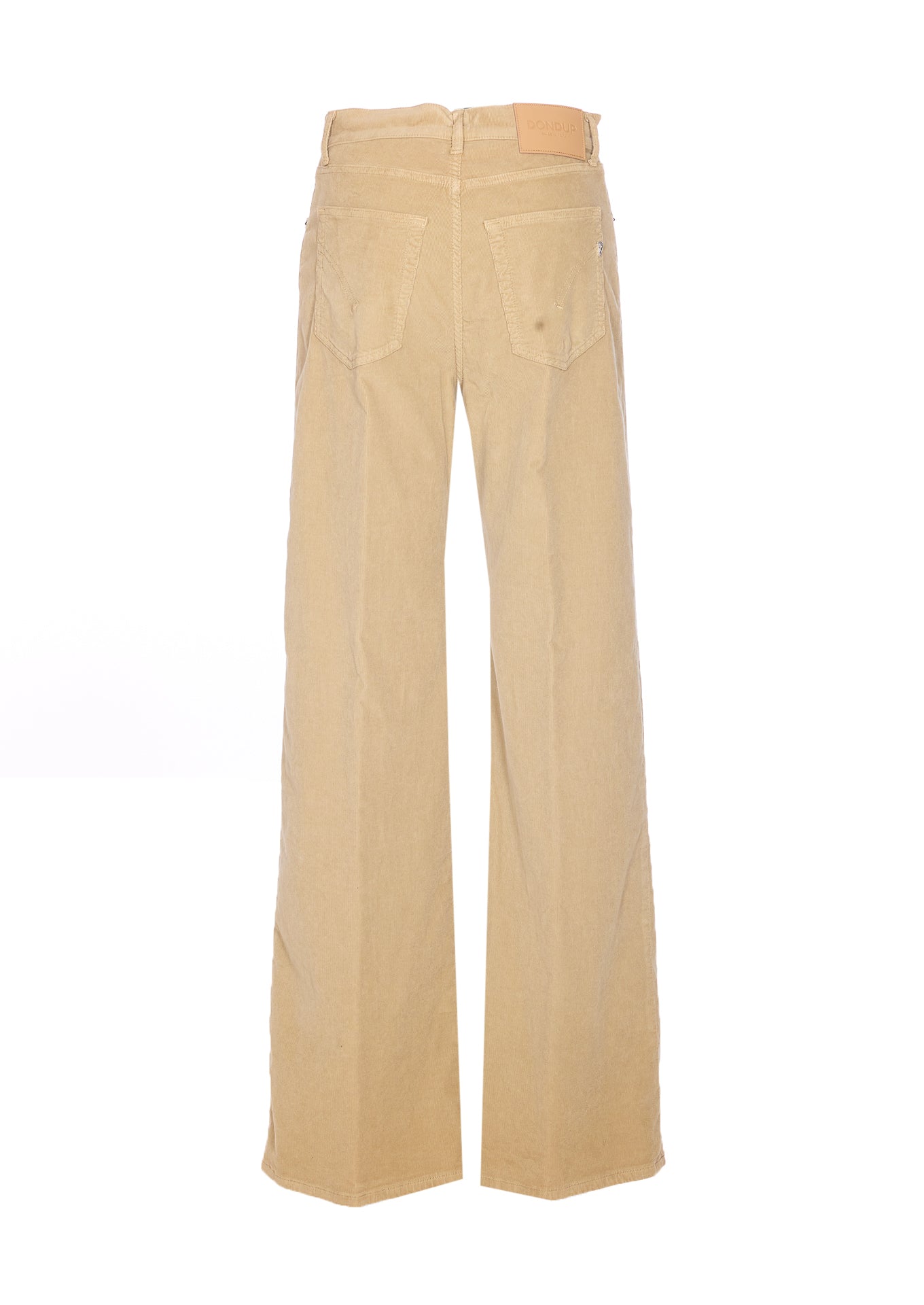 Dondup Trousers Beige Cotton