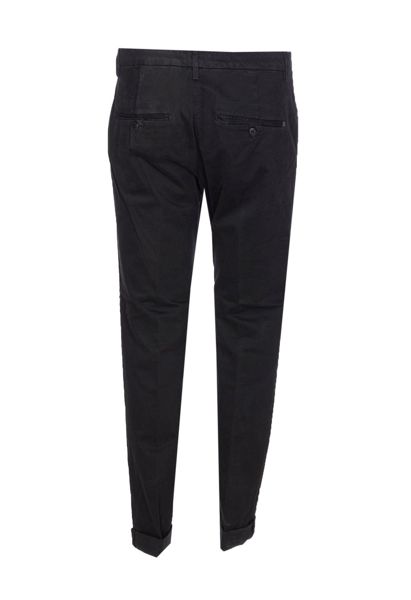 Dondup Trousers Black Cotton