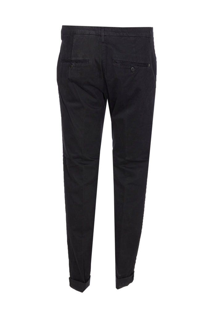 Dondup Trousers Black Cotton