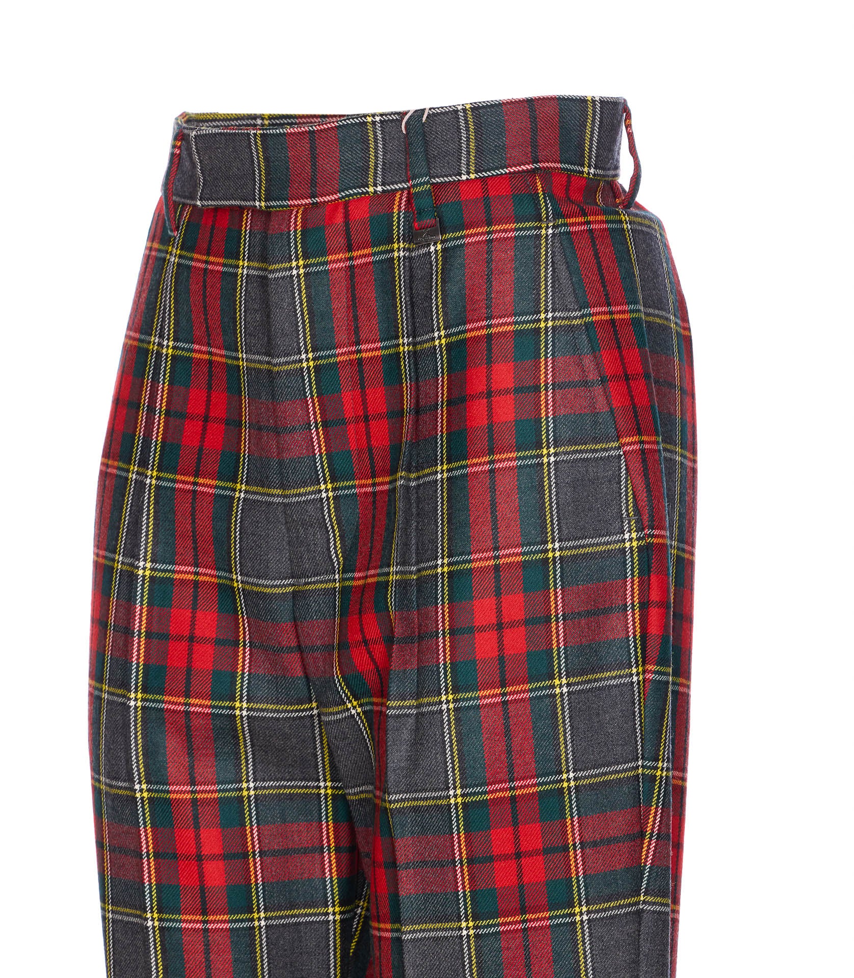 Vivienne Westwood Trousers Red Virgin Wool