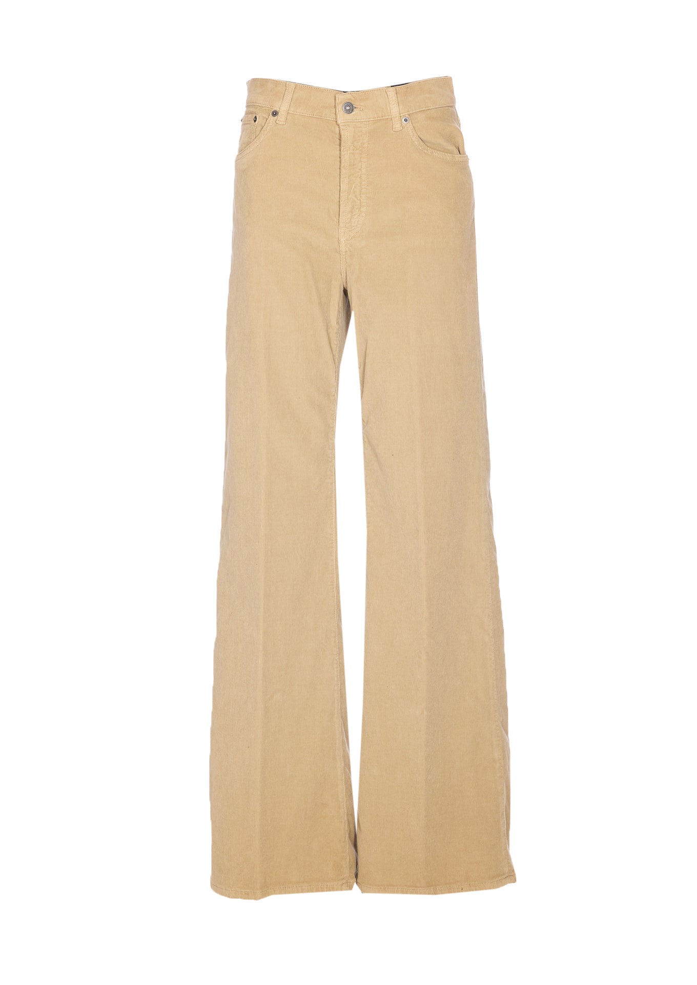 Dondup Trousers Beige Cotton