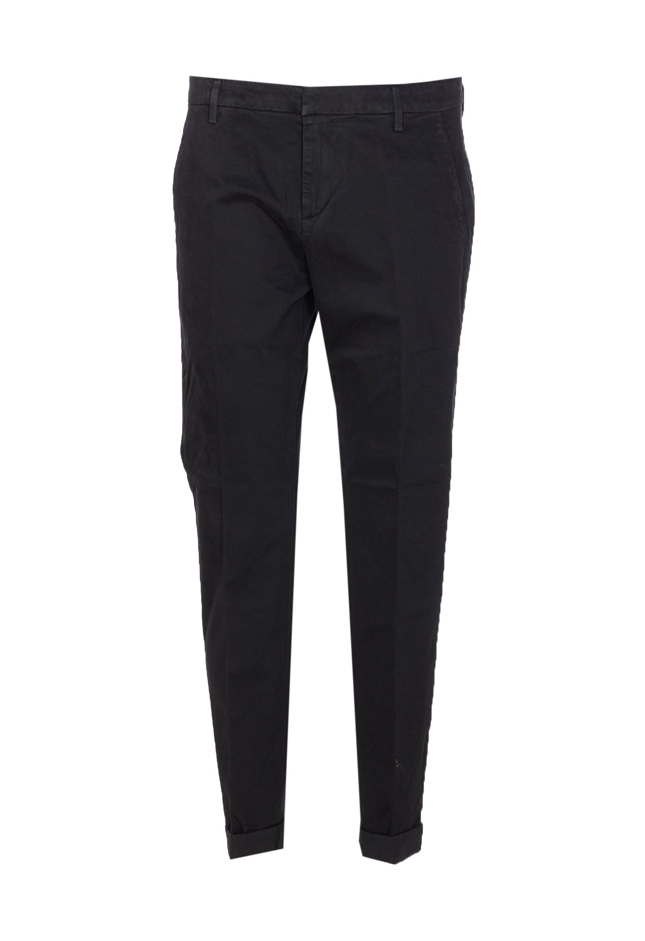 Dondup Trousers Black Cotton