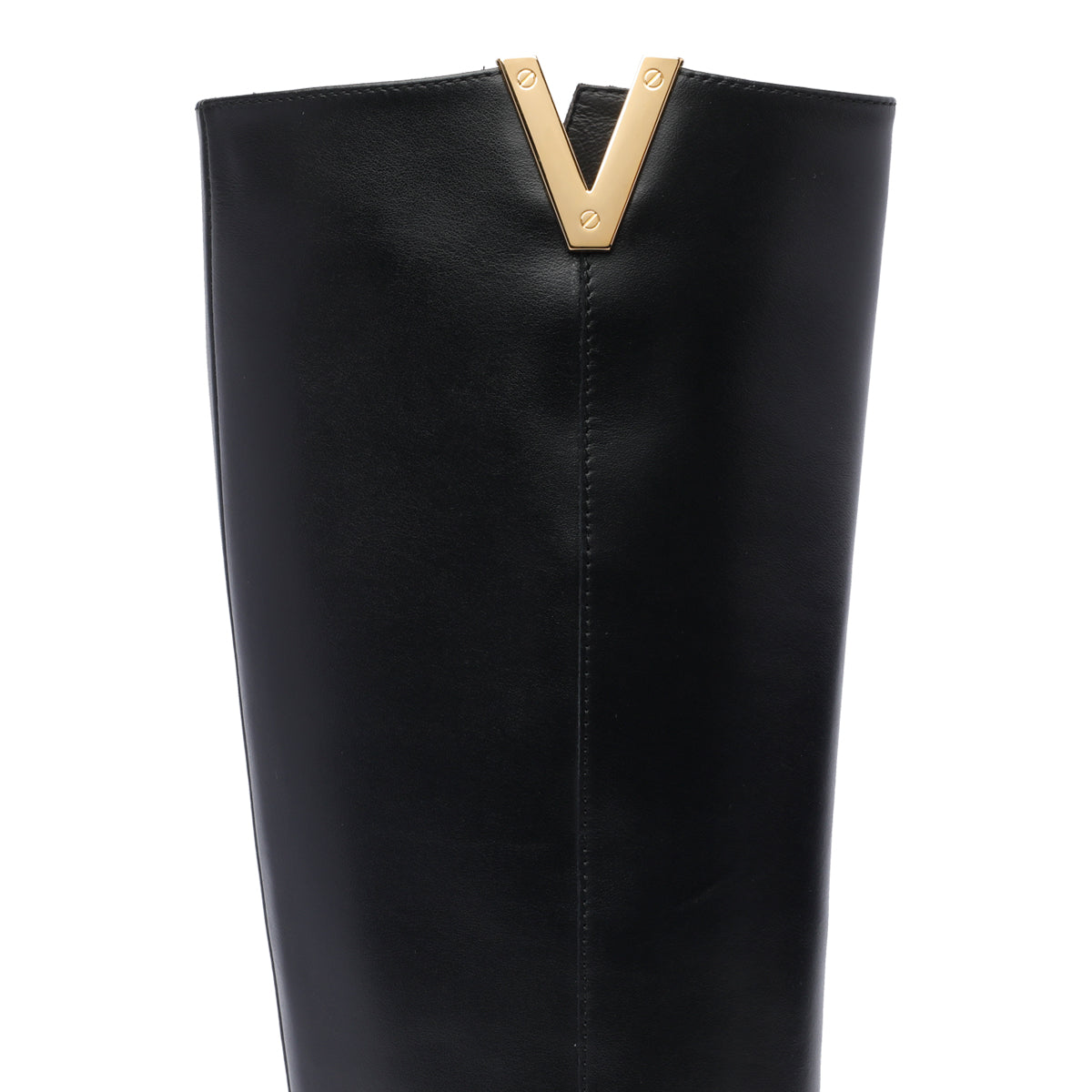 Via Roma 15 Boots Black Leather Rubber Sole